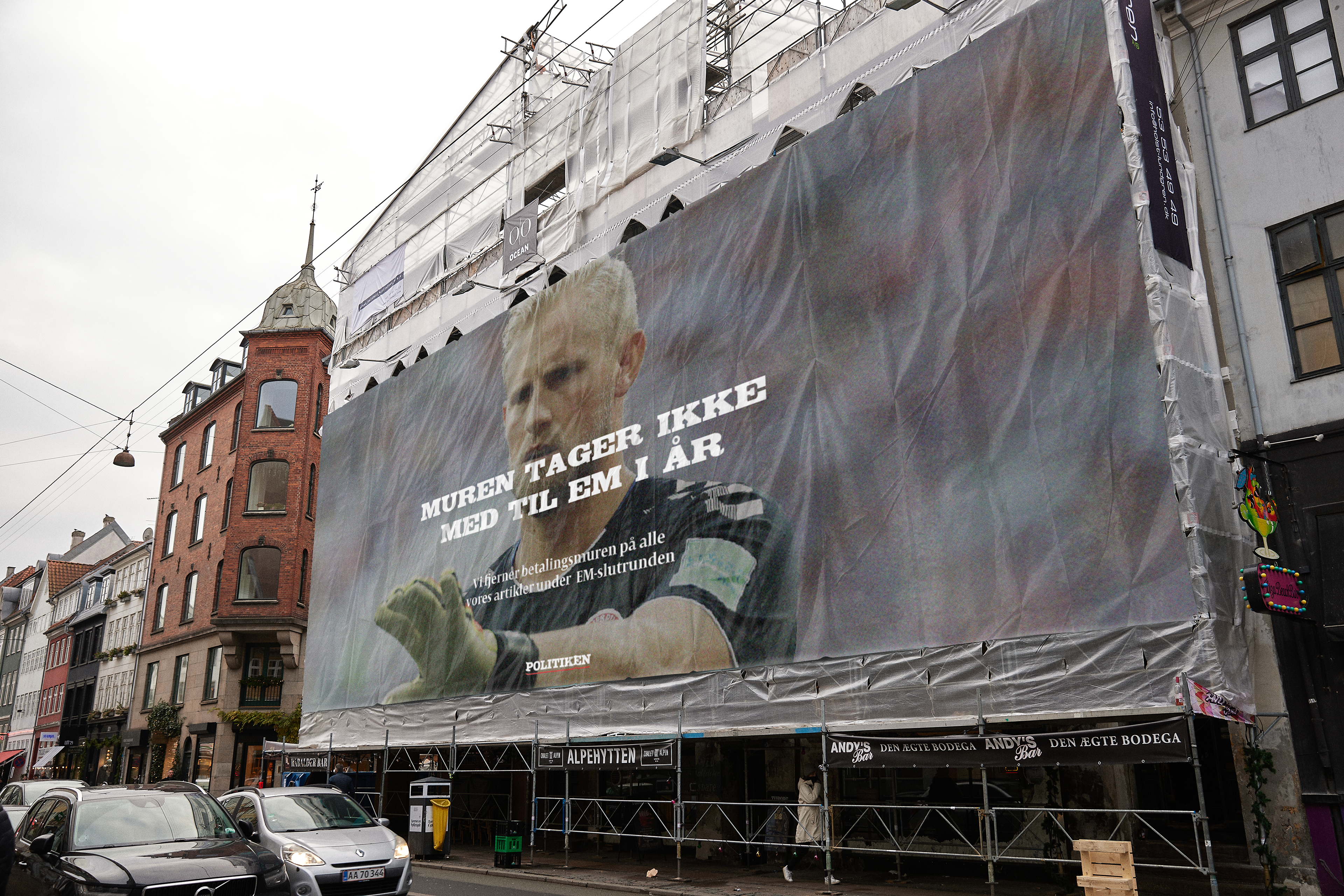 The wall is not coming to the Euros this year.