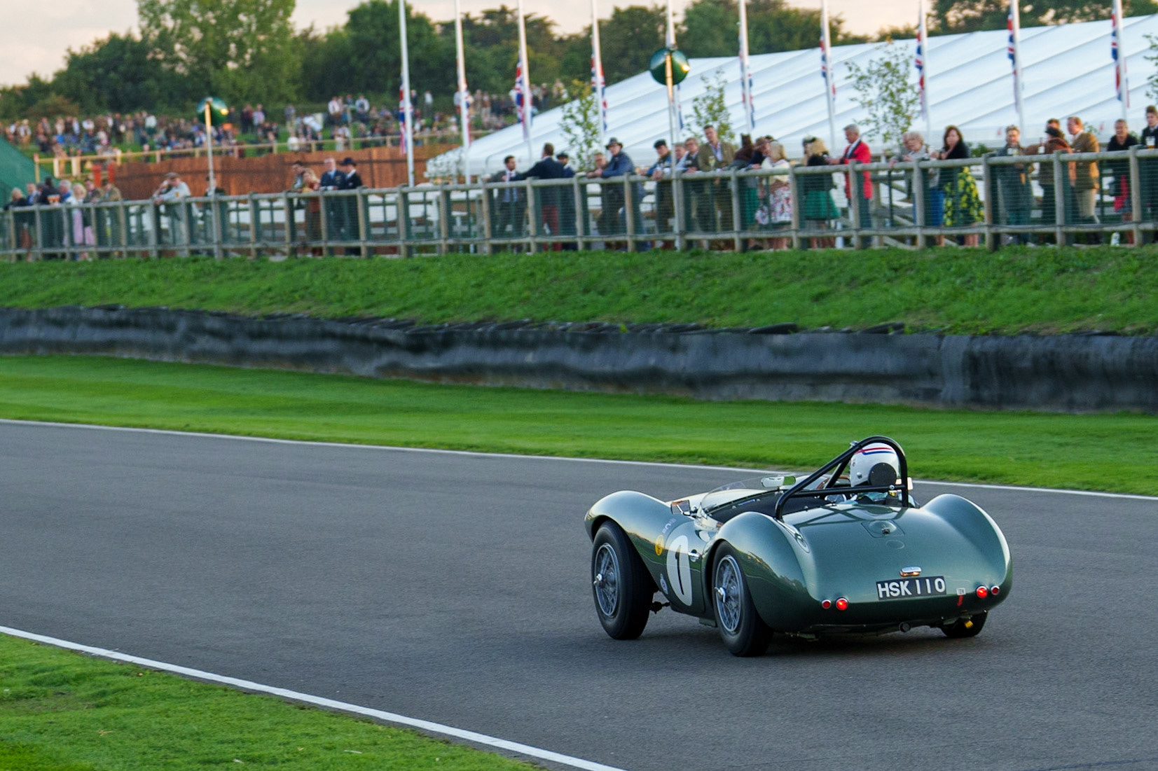 1954 Aston Martin DB3S at the 2022 Goodwood Revival
