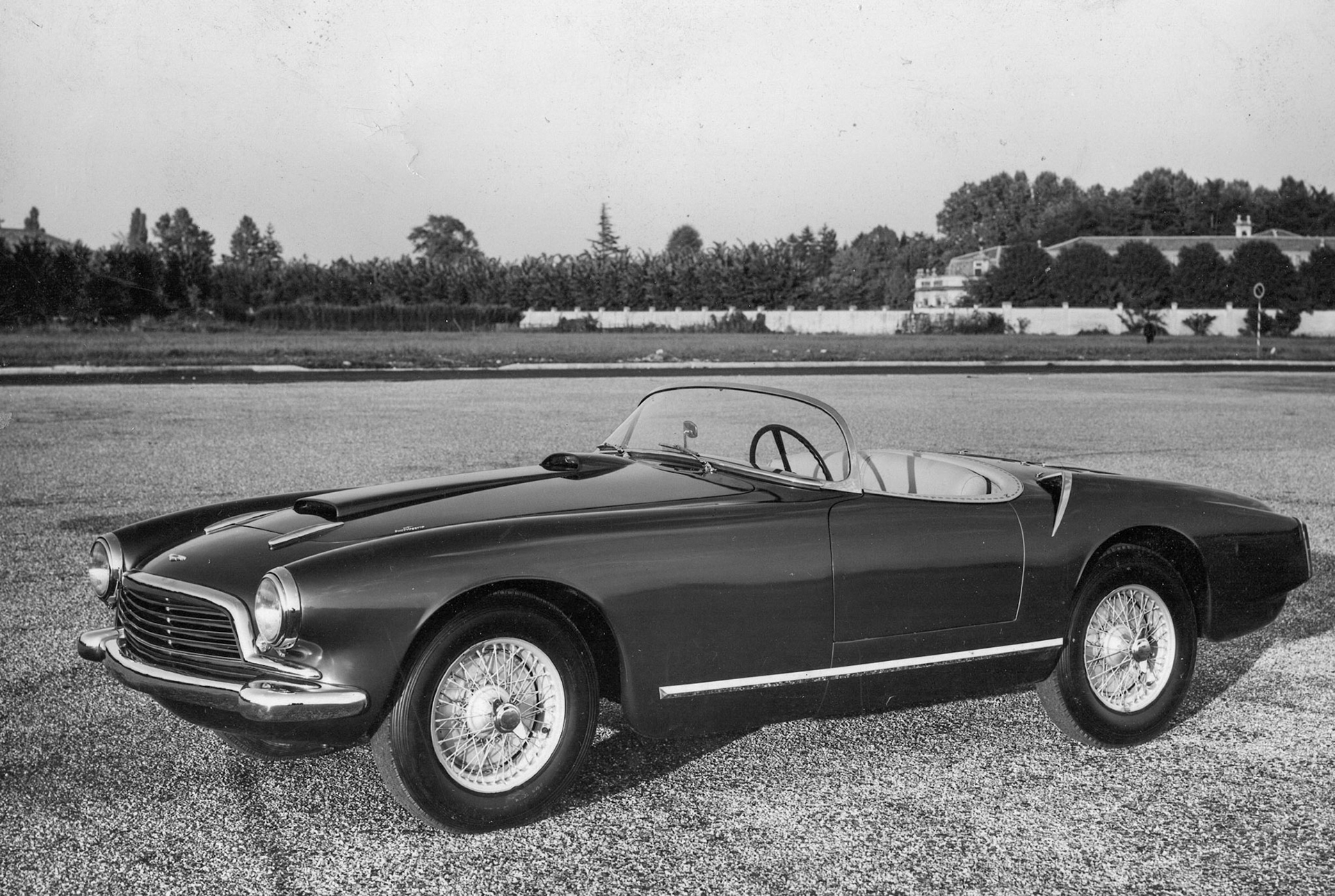 David Brown Aston Martin Superleggera Spyder - chassis and engine by David Brown, coachwork by Carrozzeria Touring, Milan