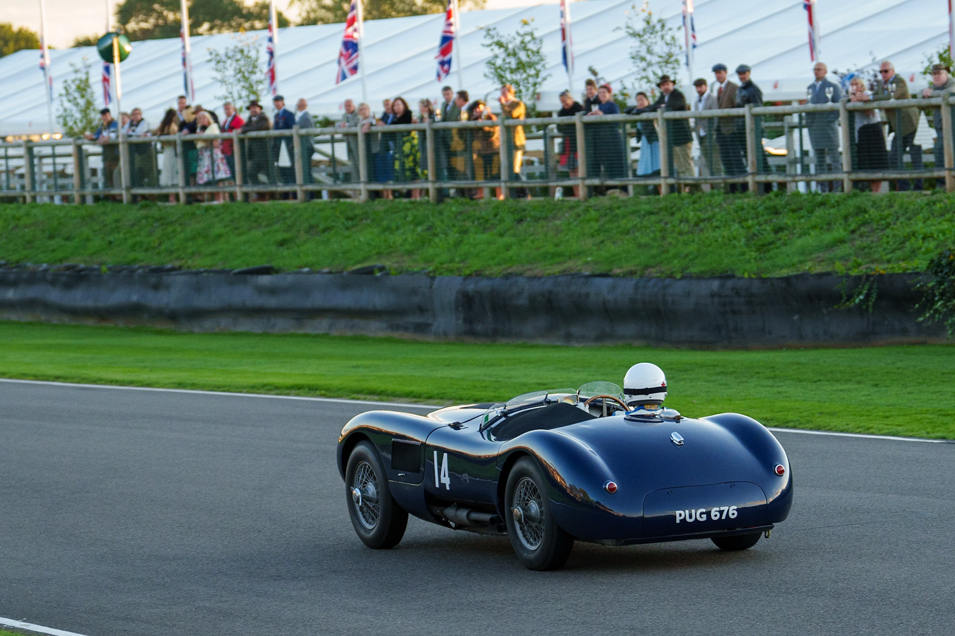 1952 Jaguar C-type at the 2022 Goodwood Revival