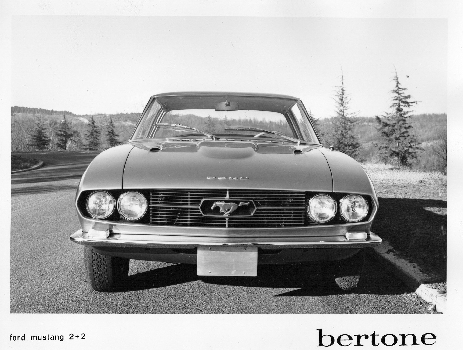 Ford Mustang 2+2 by Bertone from 1965 (prototype)