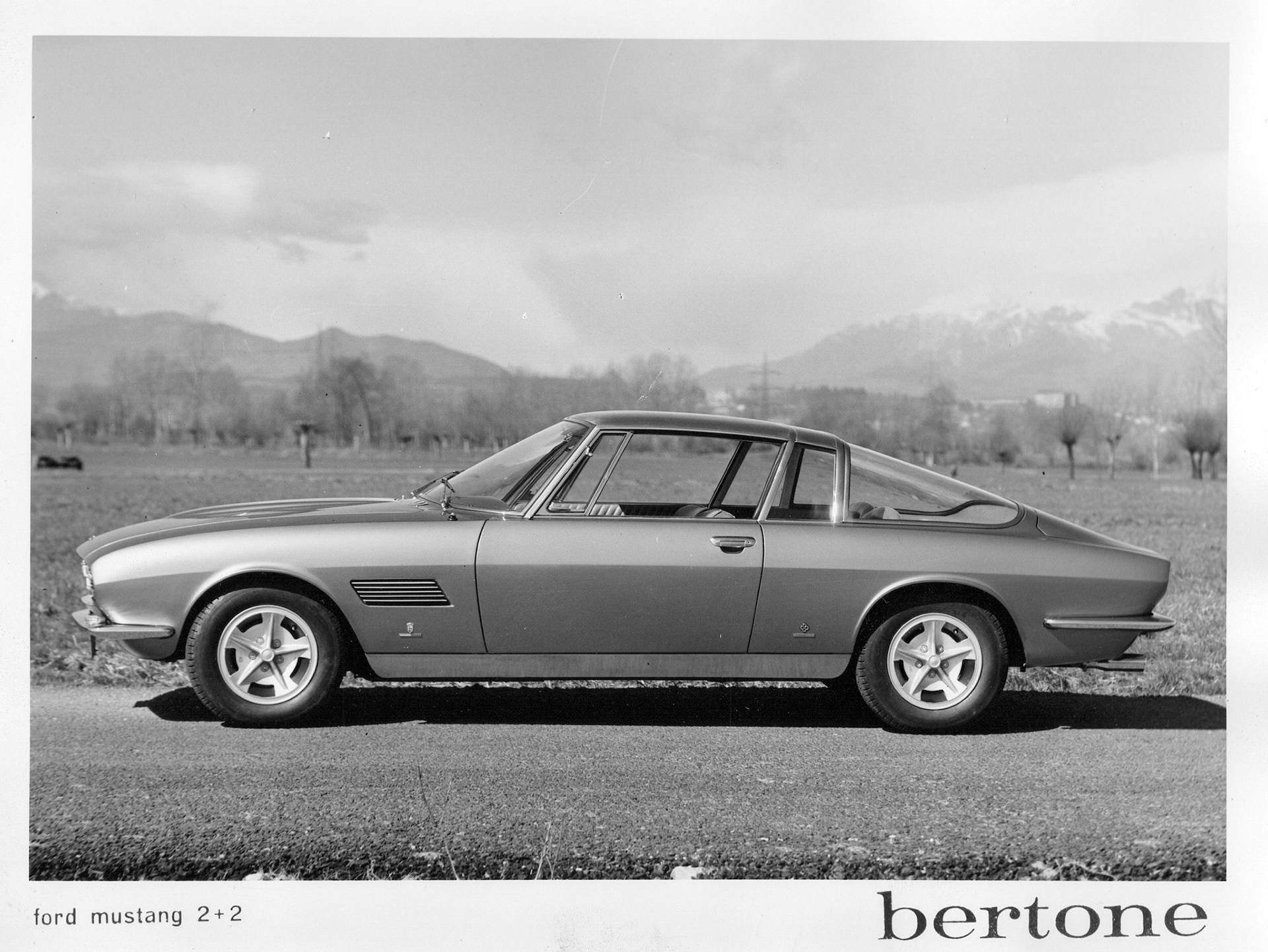 Ford Mustang 2+2 by Bertone from 1965 (prototype)