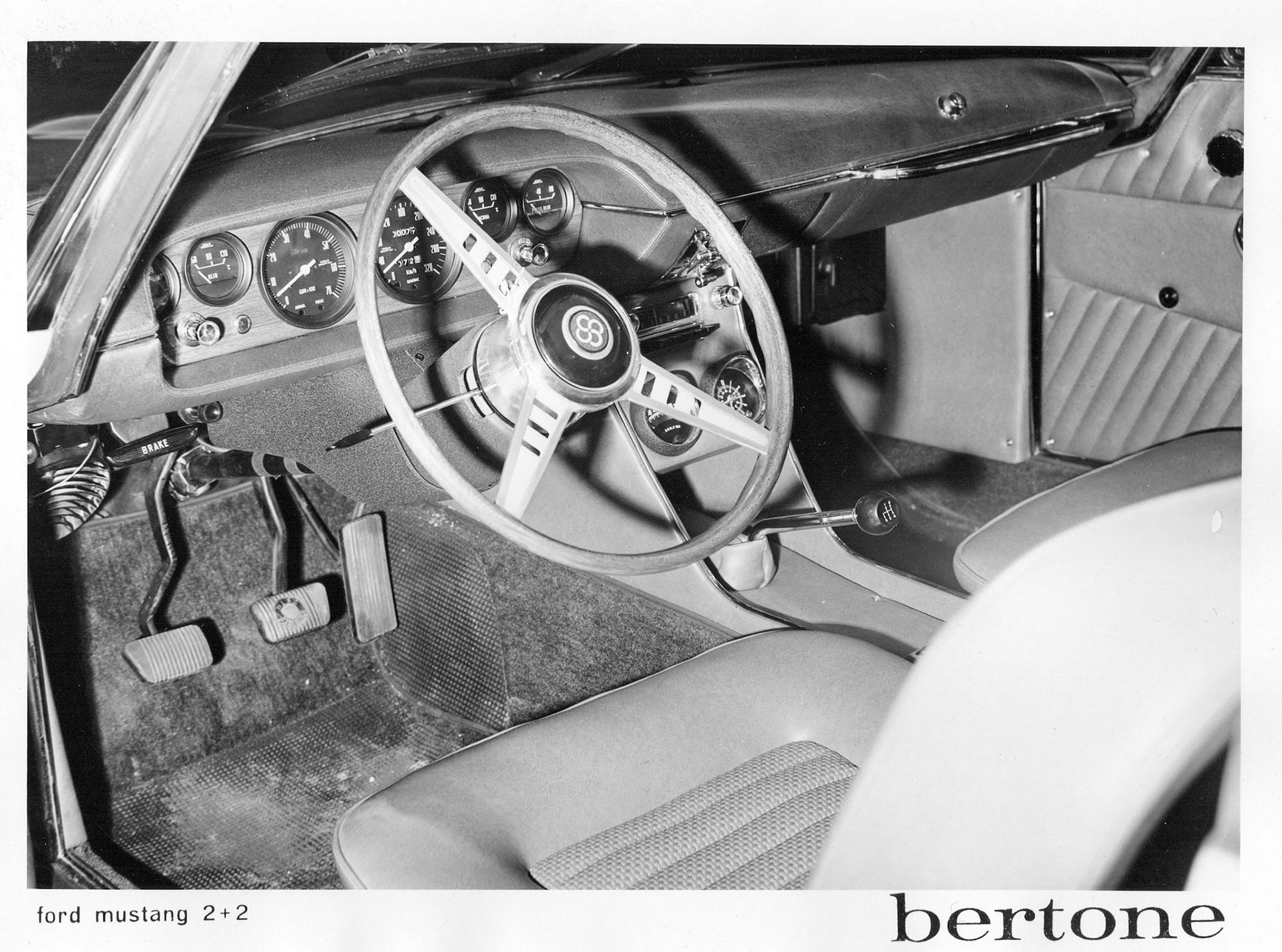 Ford Mustang 2+2 by Bertone from 1965 (prototype)