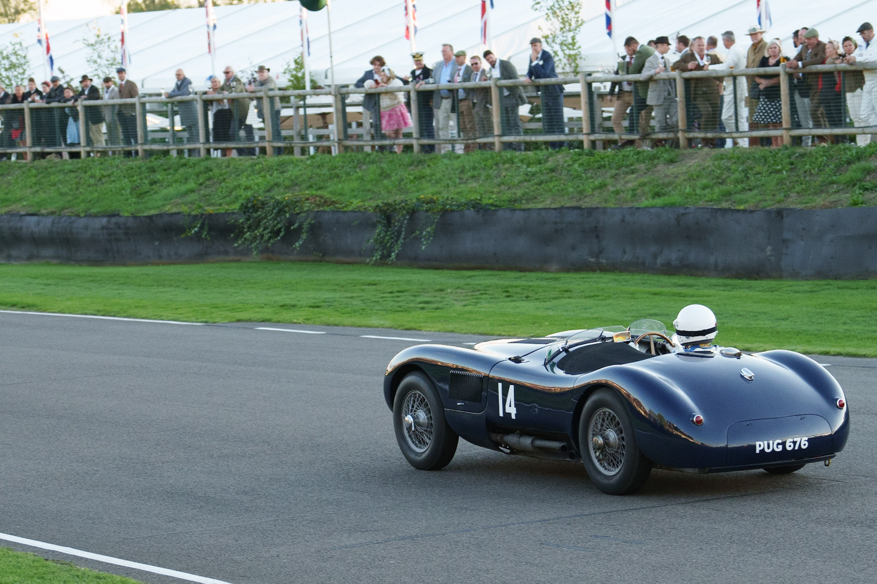 1952 Jaguar C-type at the 2022 Goodwood Revival