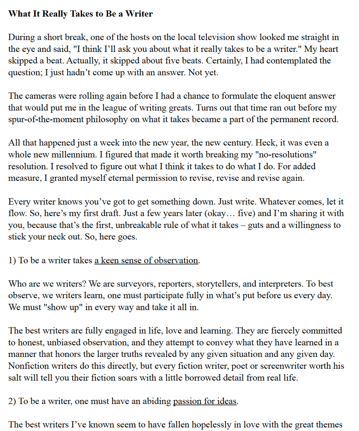 Essay
