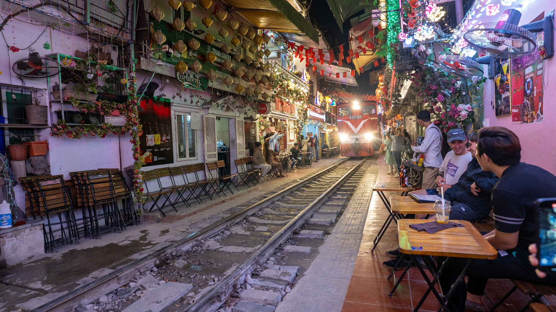 The train keeps a rollin' all night long