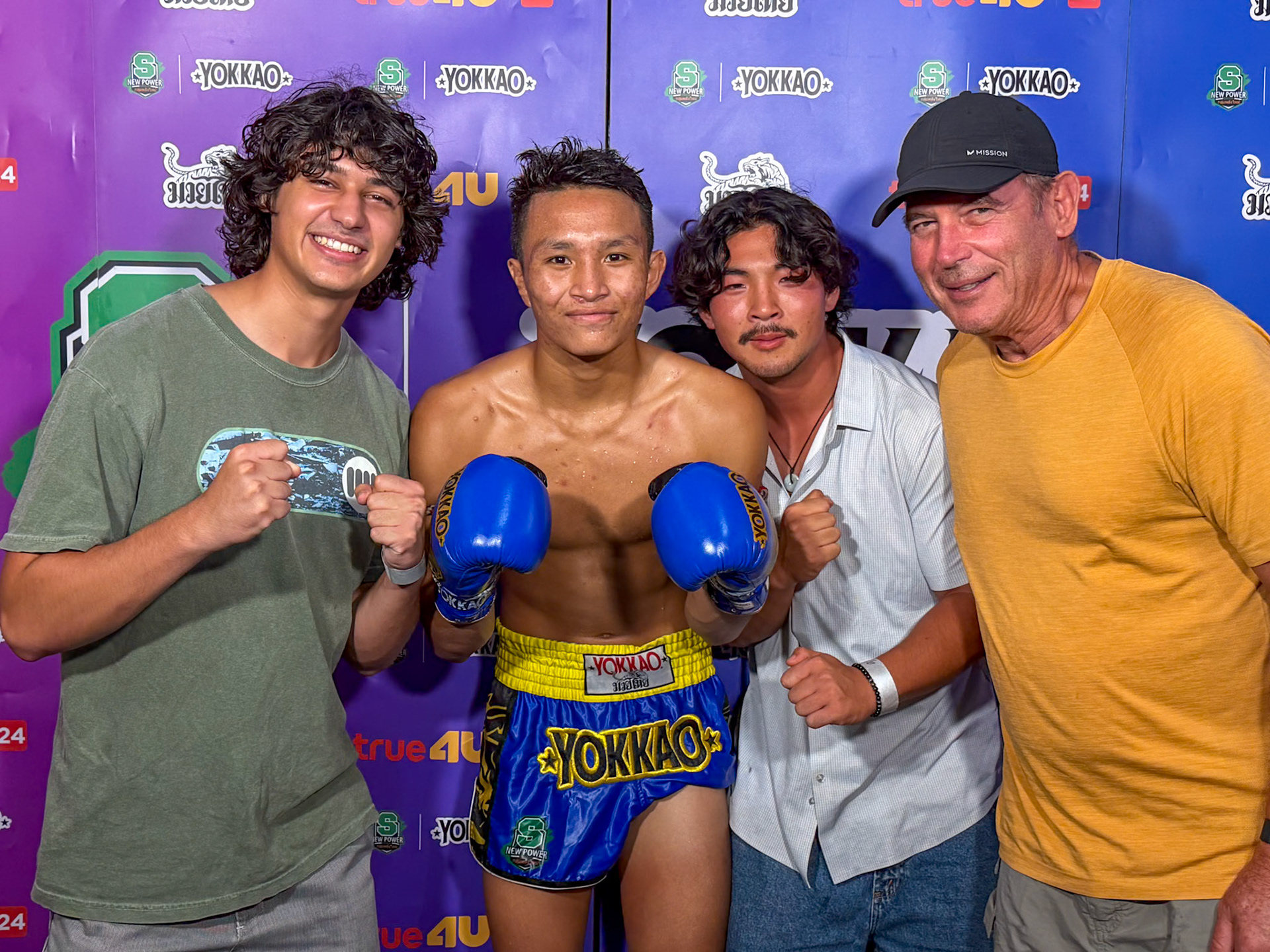 This man gets paid to pose with people like us