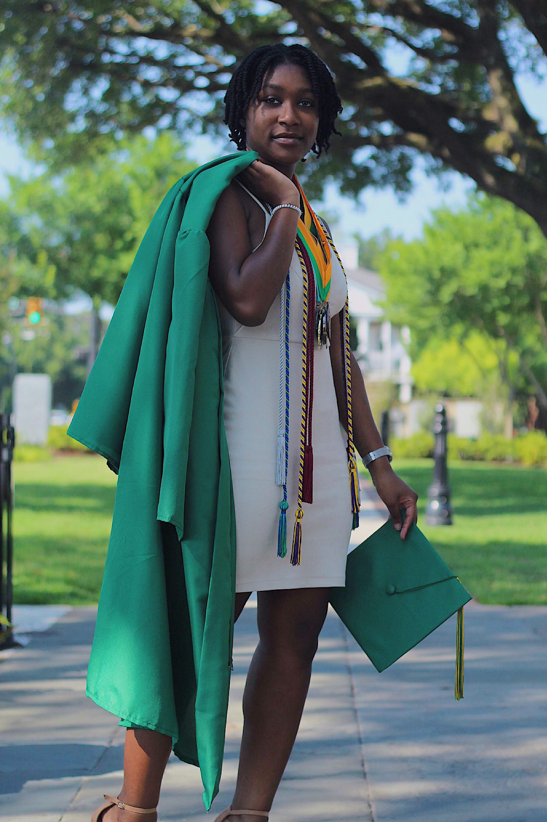 She did it.