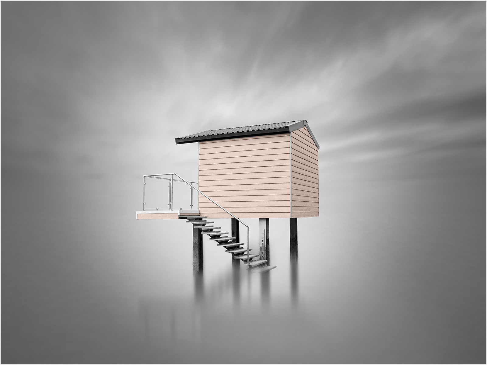 osea beach hut