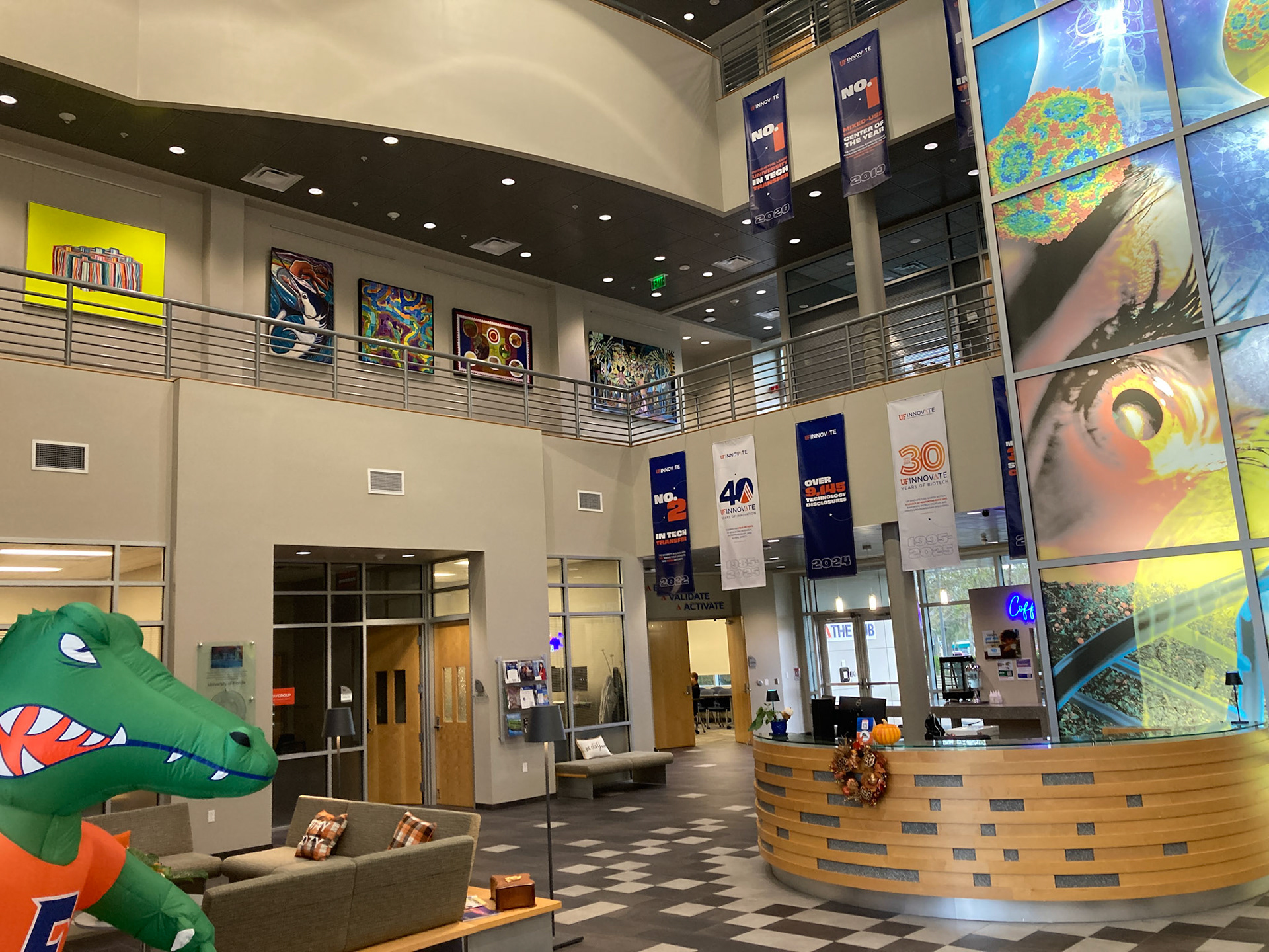 UF Innovation Center, Installation