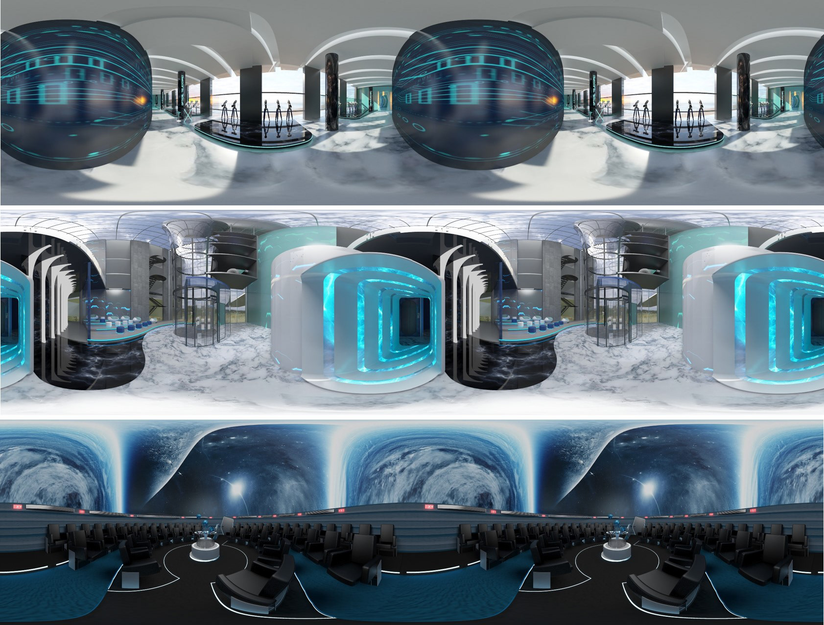 Virtual reality panoramas