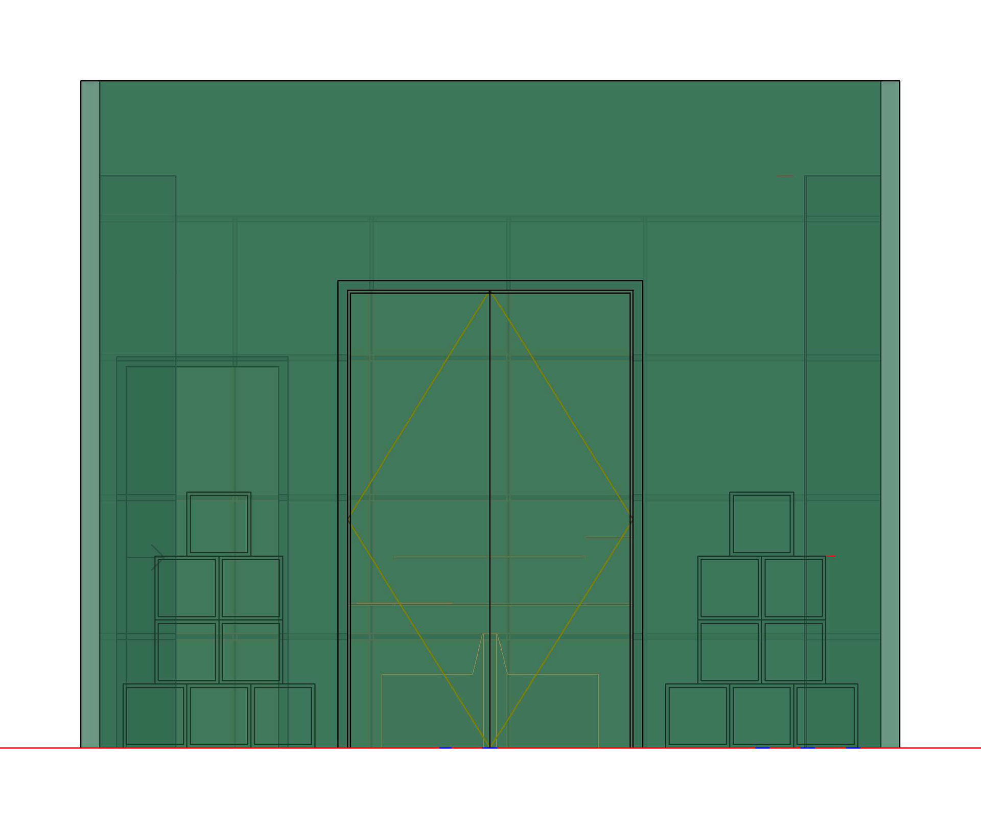Store Front X-ray View