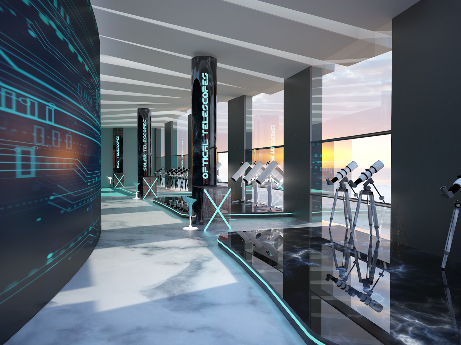 Observatory: Telescopes Area
