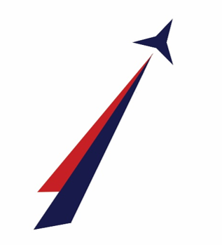 Graphical Element: 3-pointed star with 2 trails