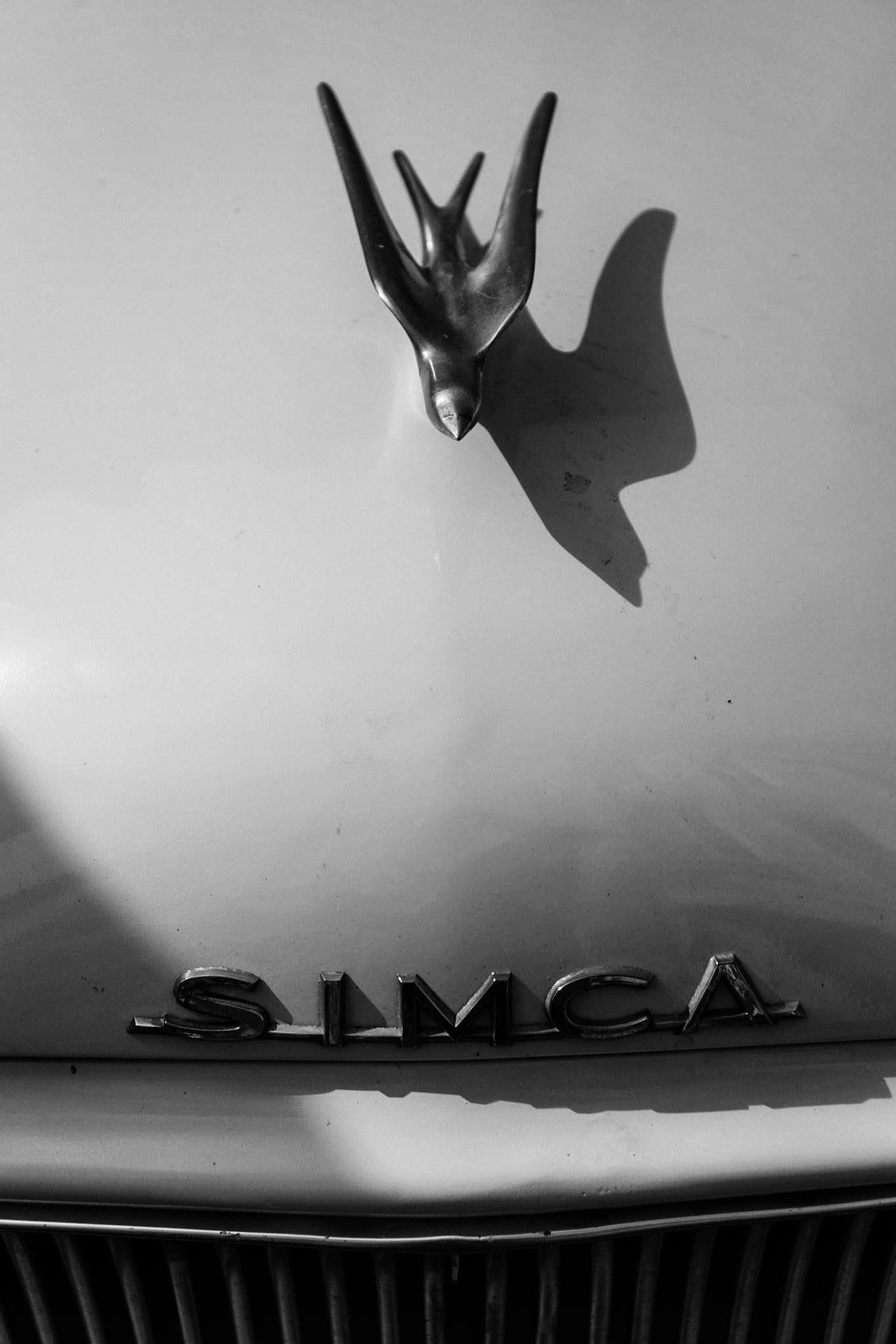 A Simca oldtimer we spotted near Étretat