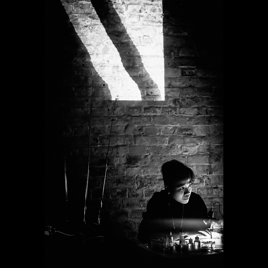 LOST TRACK / Errant Sound. Simon Berz, Nicolas Collins, Georg Werner and Lilu Herlambang. Photo credits to Orange 'Ear.