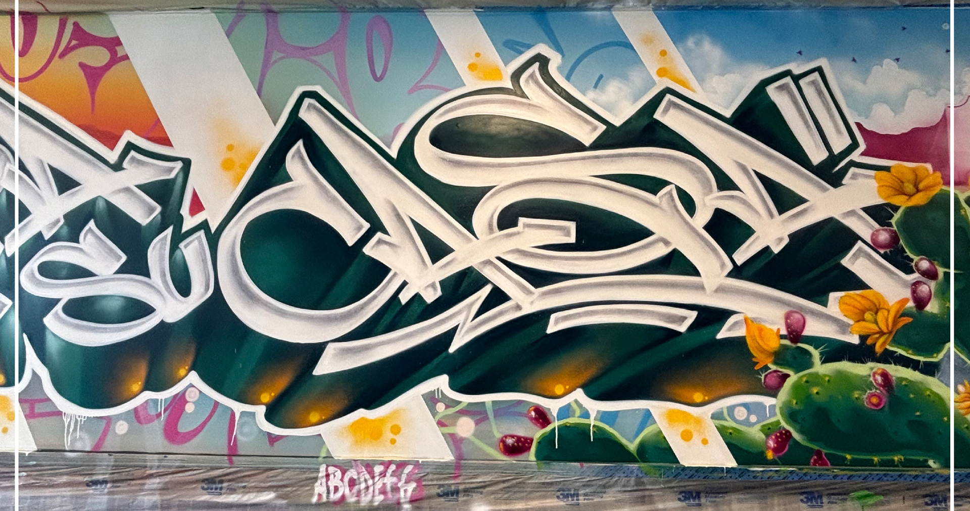 Flacos Tacos Statesboro, Ga Mural