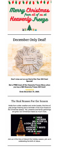 Email Marketing Examples