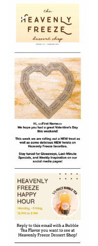 Email Marketing Examples