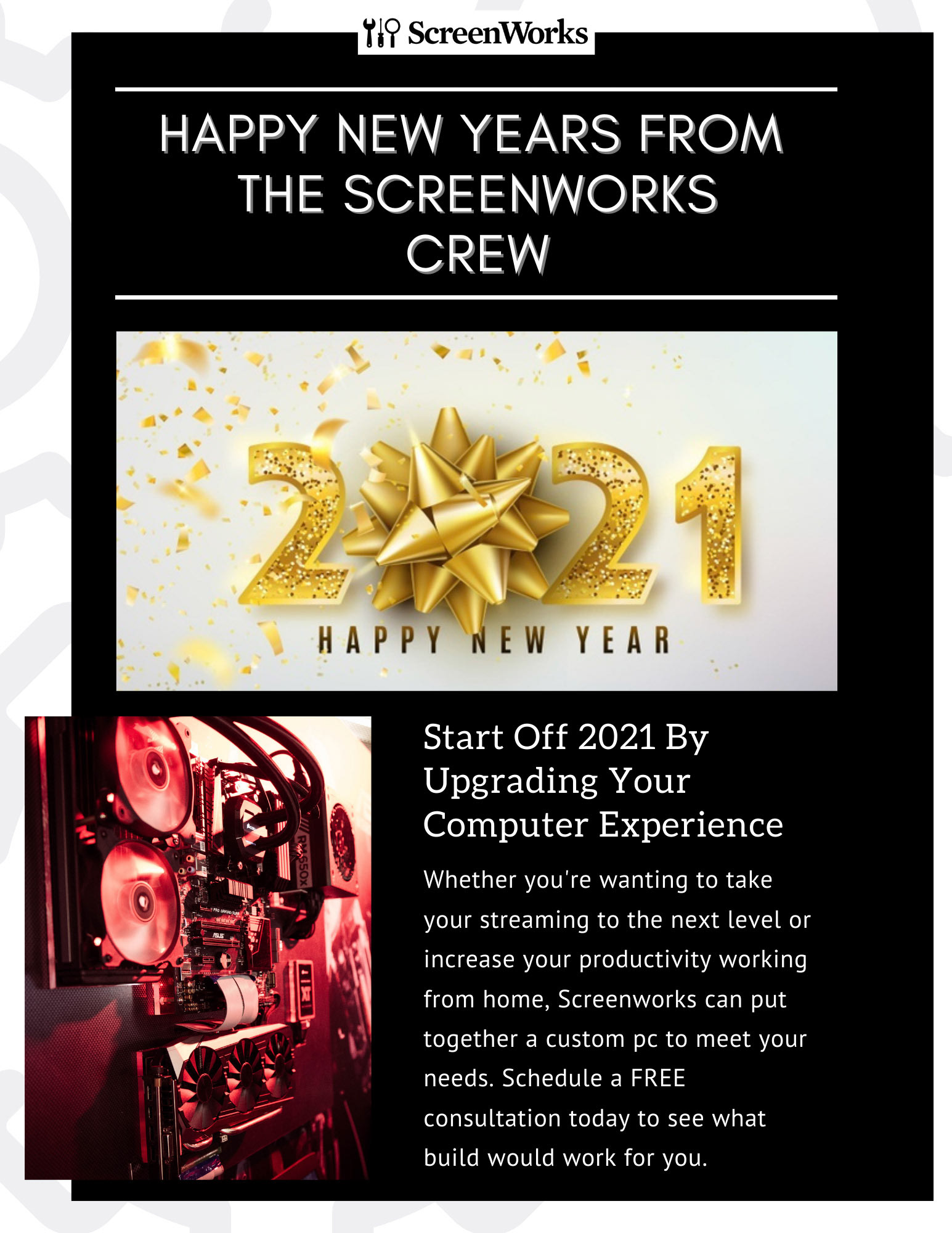 sCREENWORKS Emailers