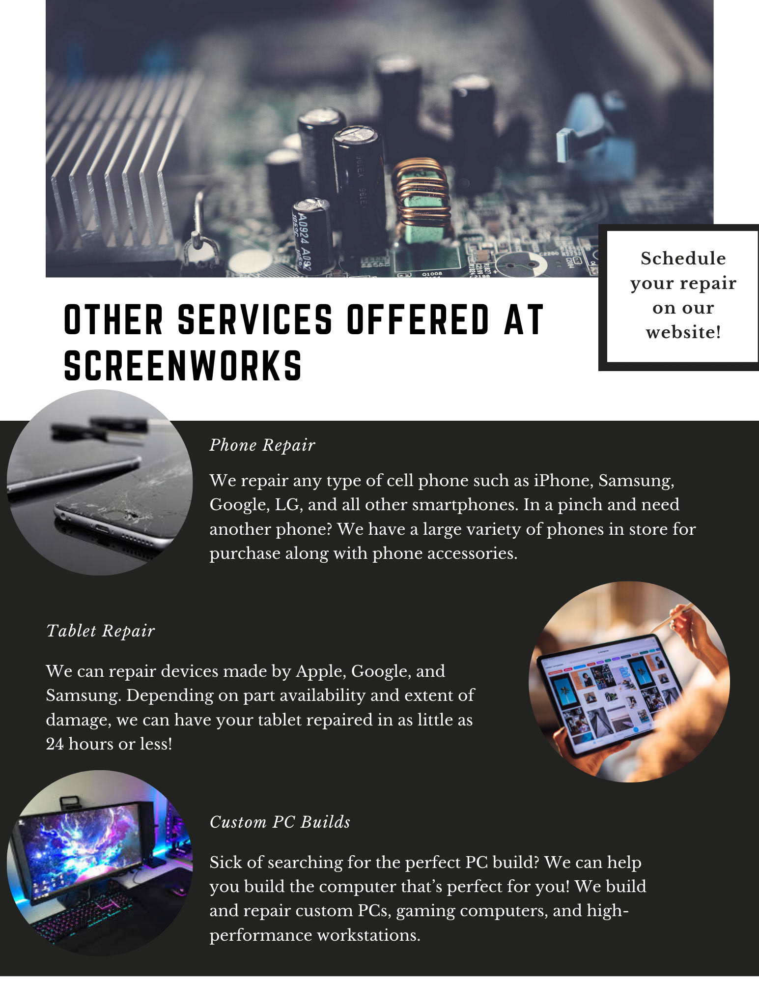 sCREENWORKS Emailers