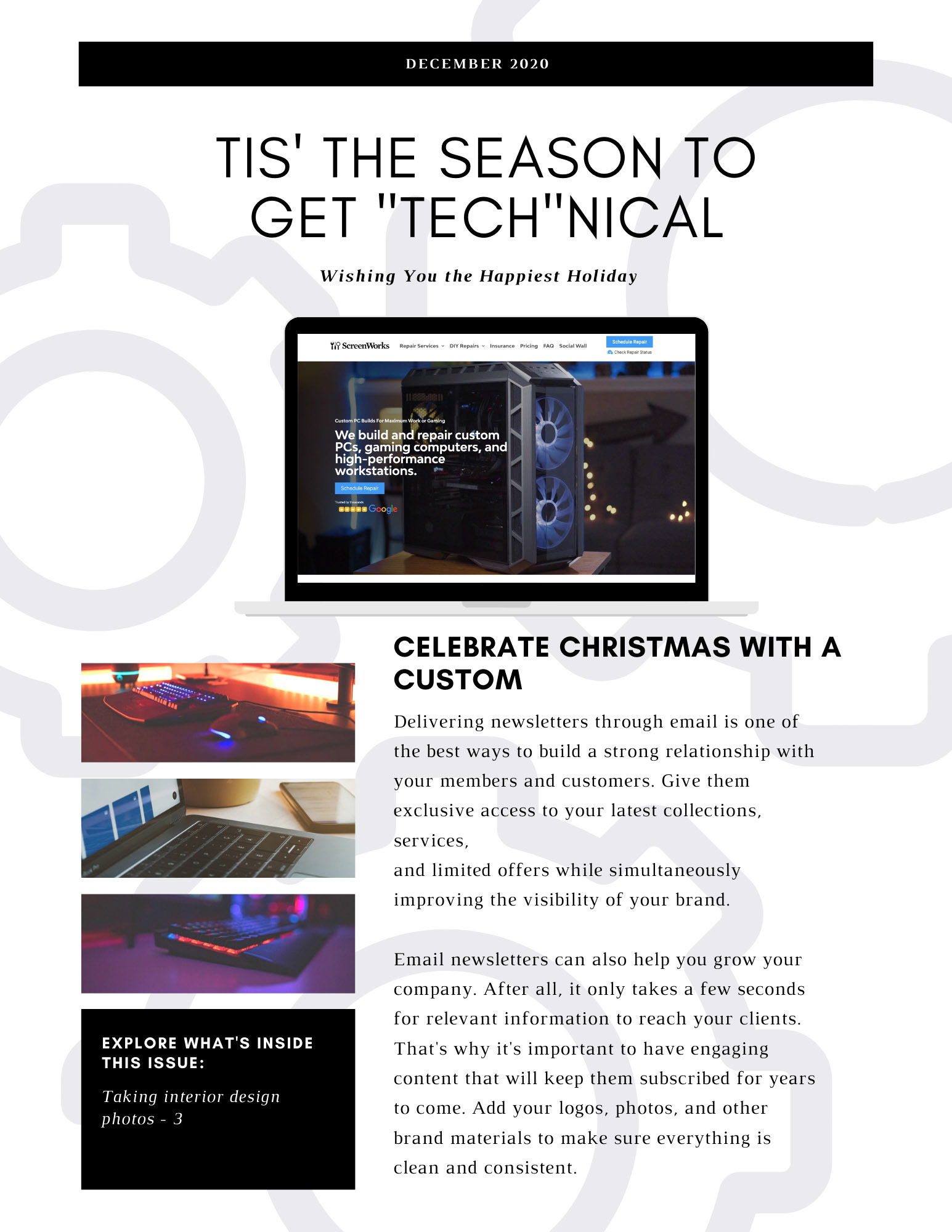 sCREENWORKS Emailers