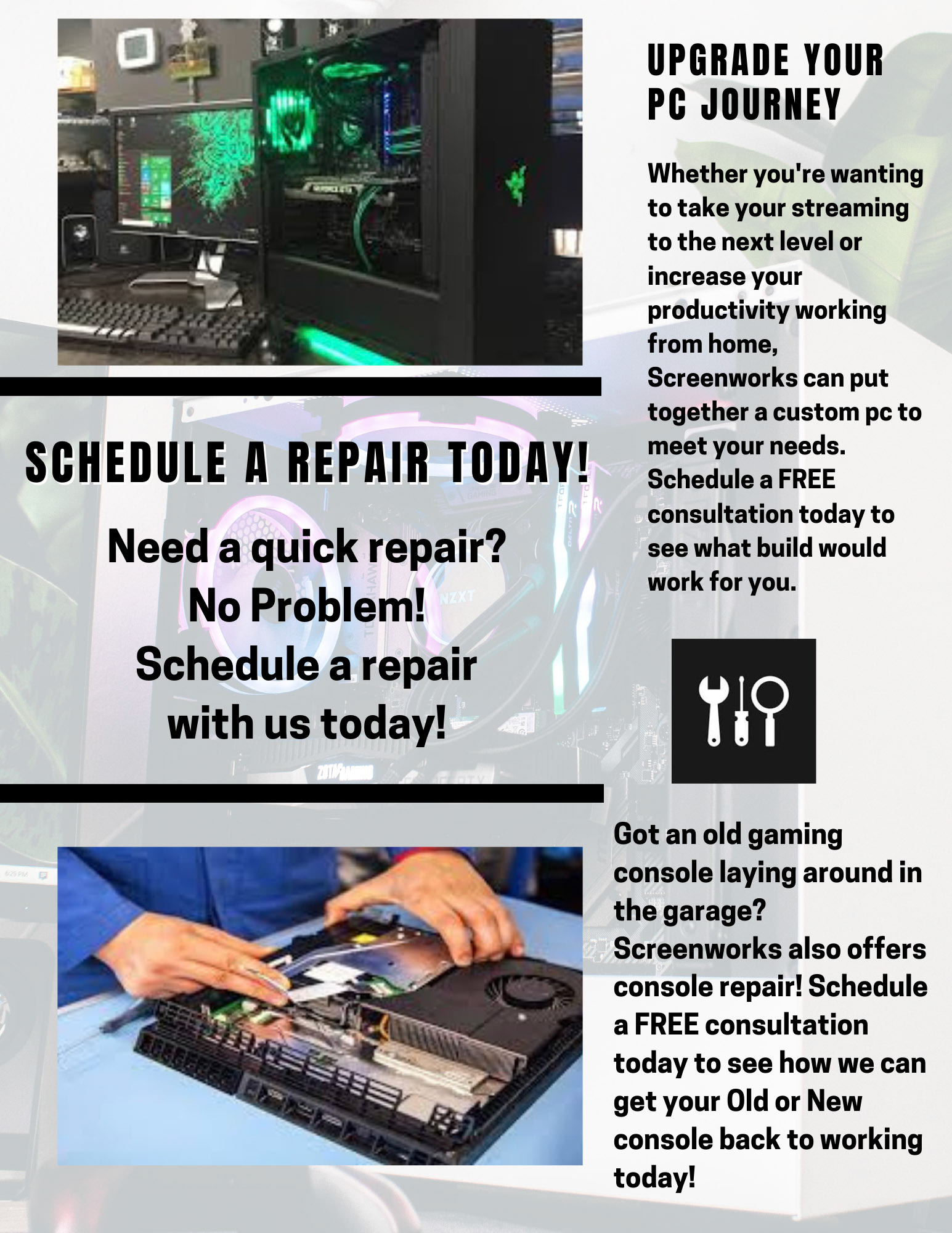 sCREENWORKS Emailers