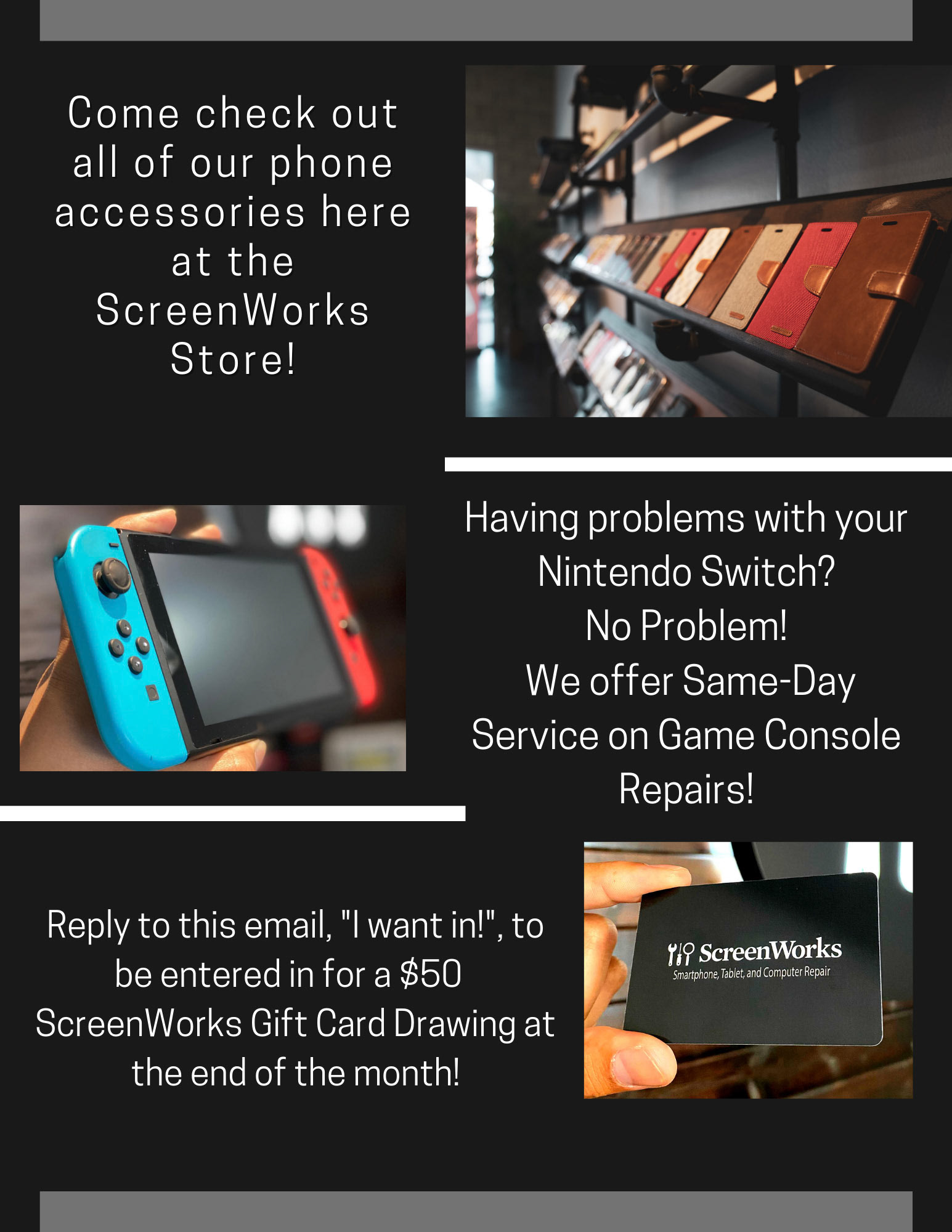sCREENWORKS Emailers