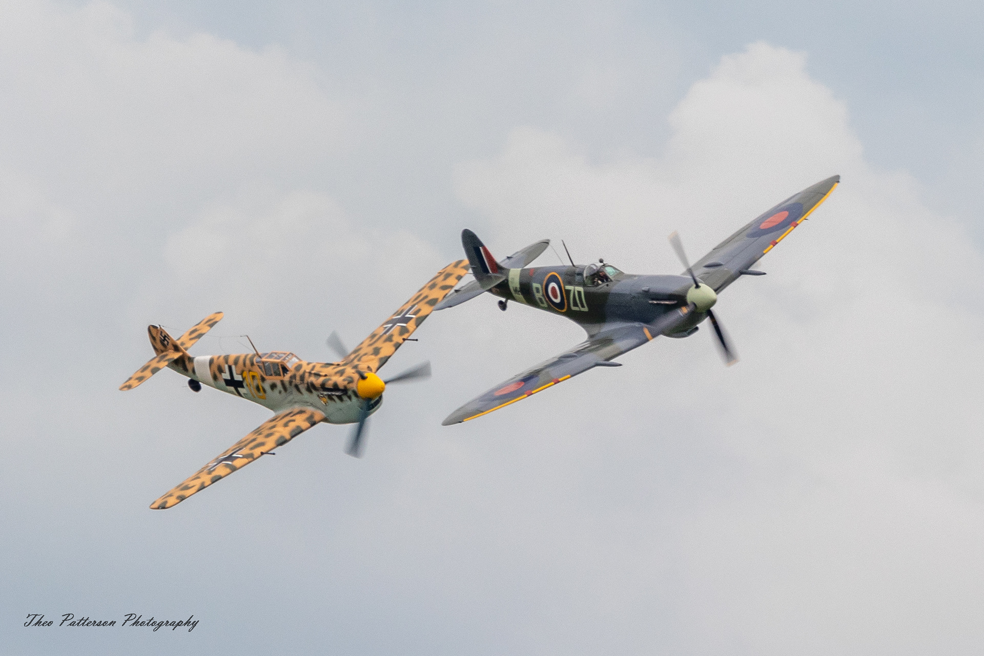Supermarine Spitfire "MH434" & Hispano Buchon "Yellow 10"