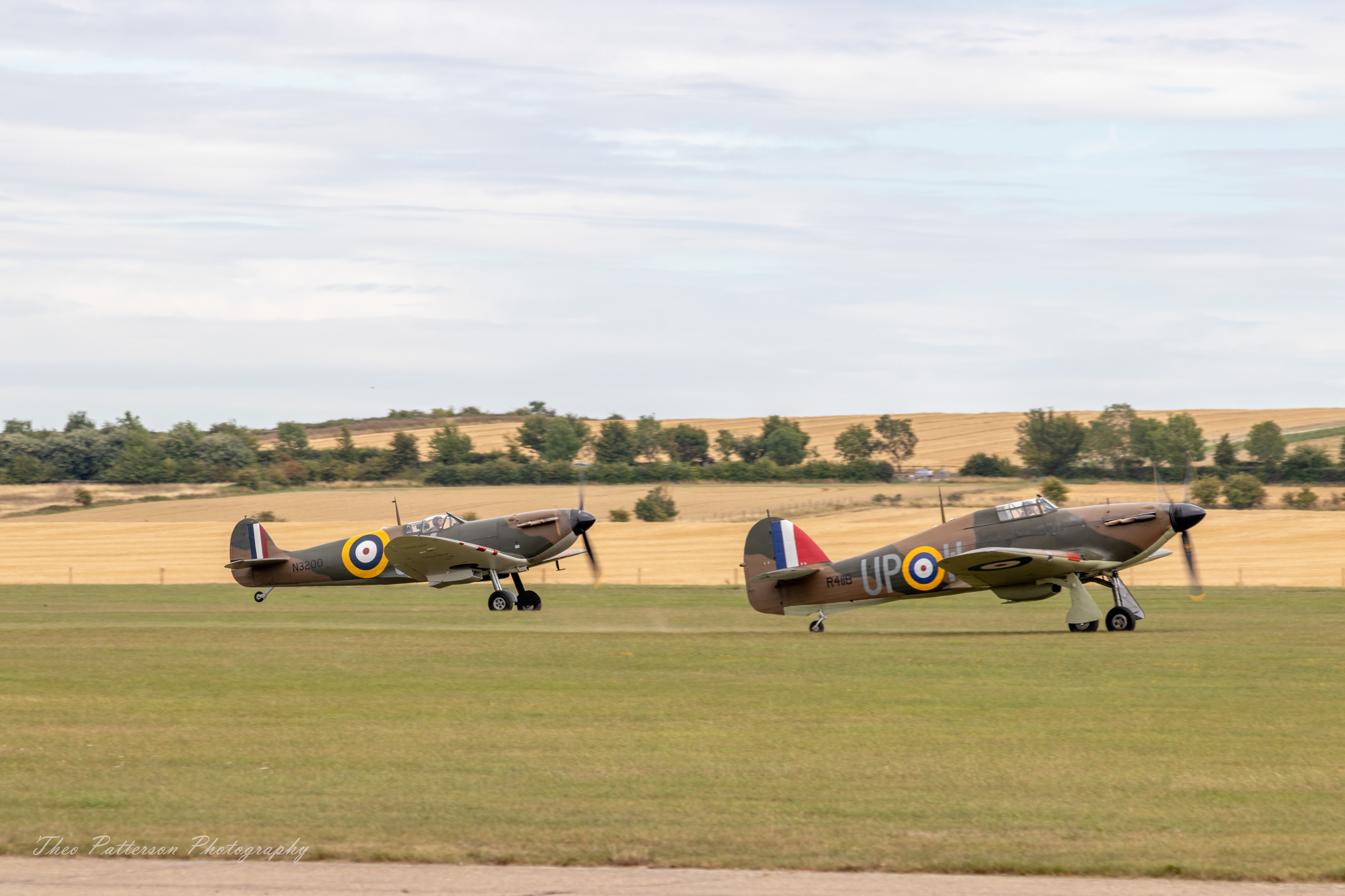 Supermarine Spitire and Hawker Hurricane