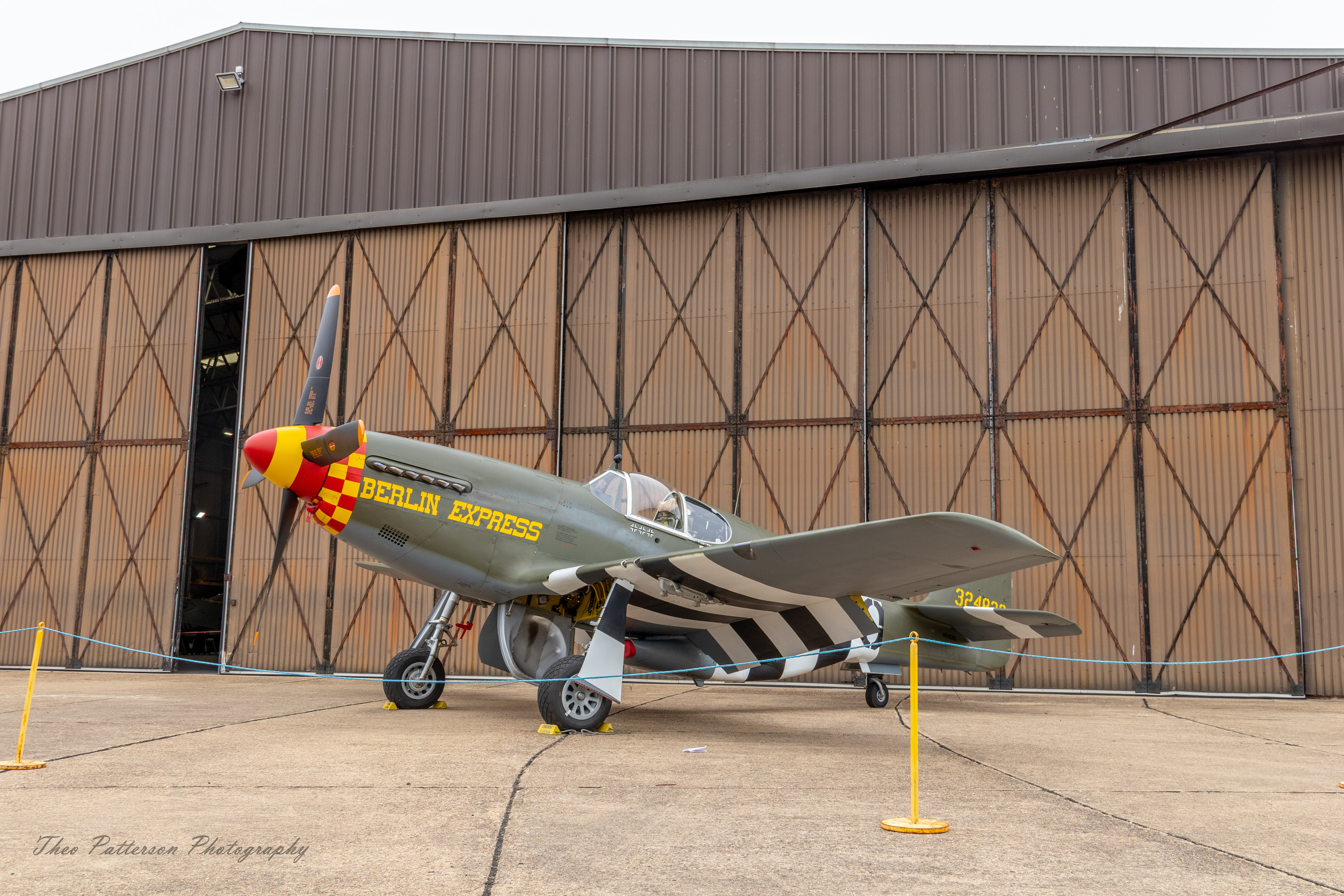 P-51 Mustang "Berlin Express" On Static Display