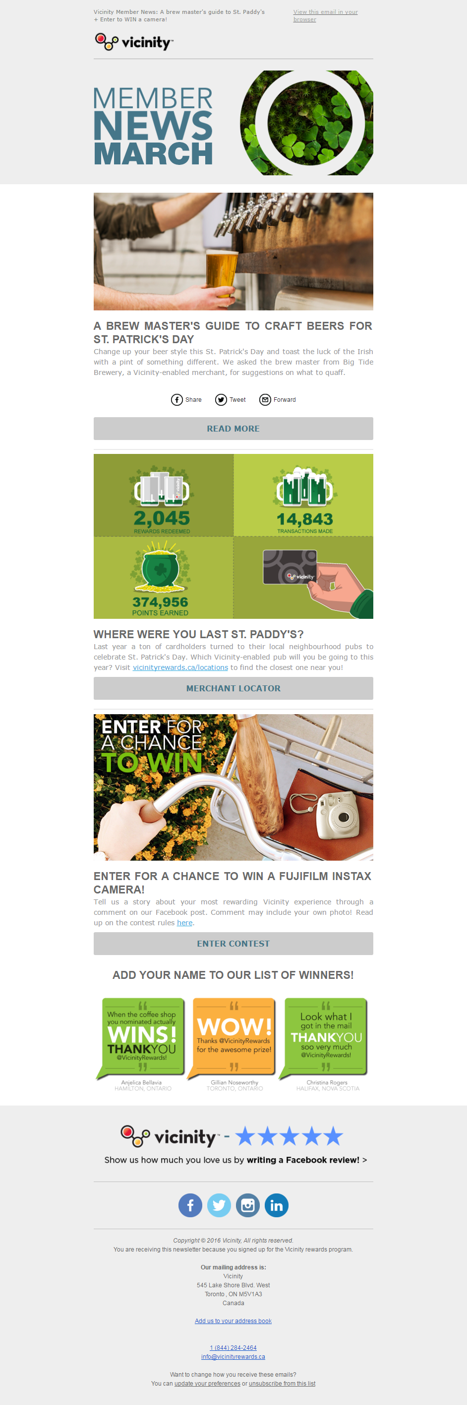 Email Newsletter