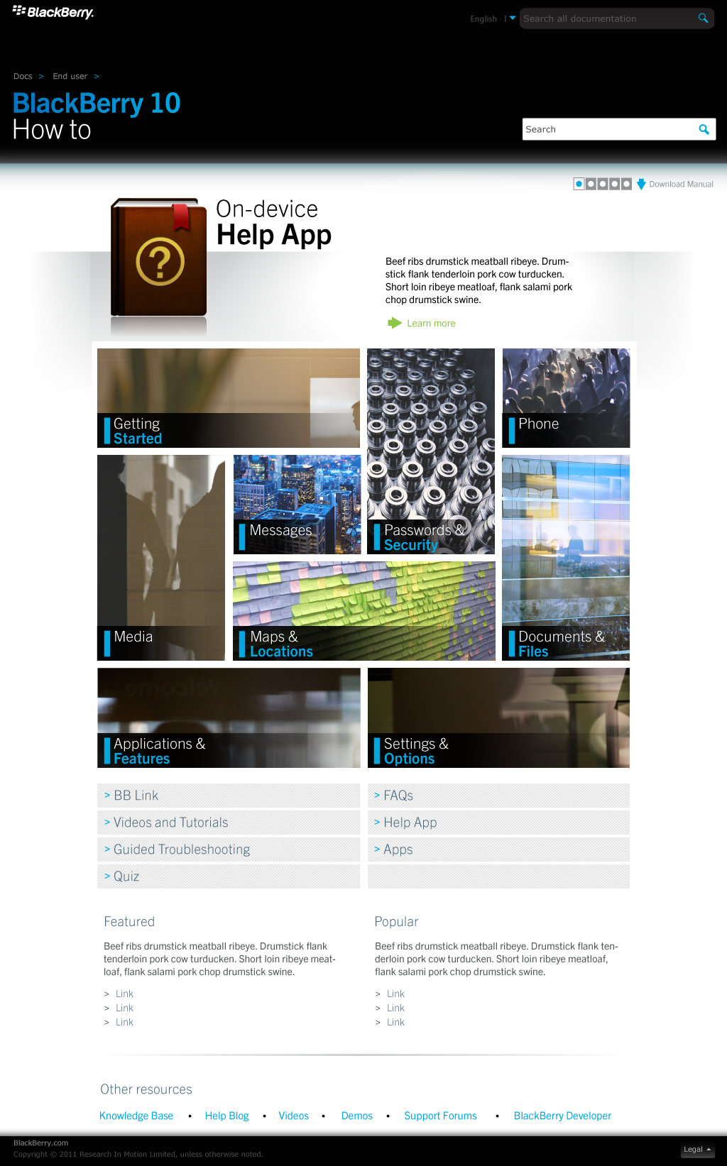 Landing Page