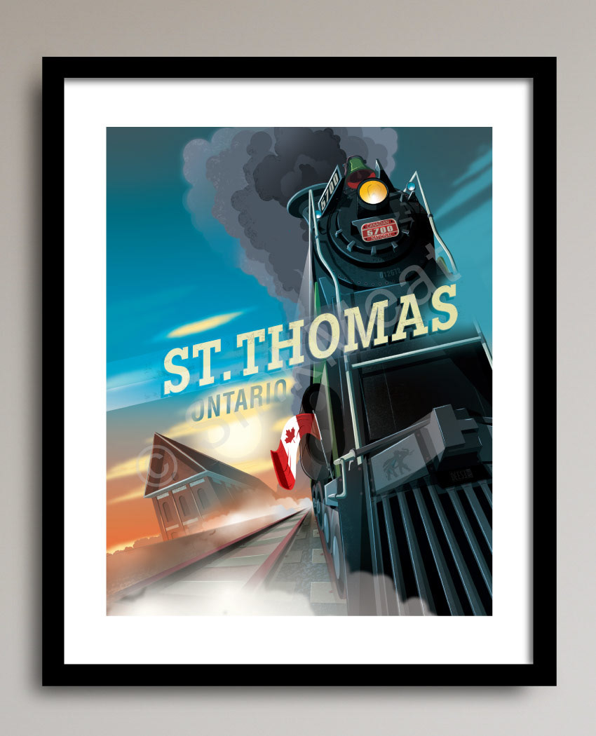 Vintage Building Illustration