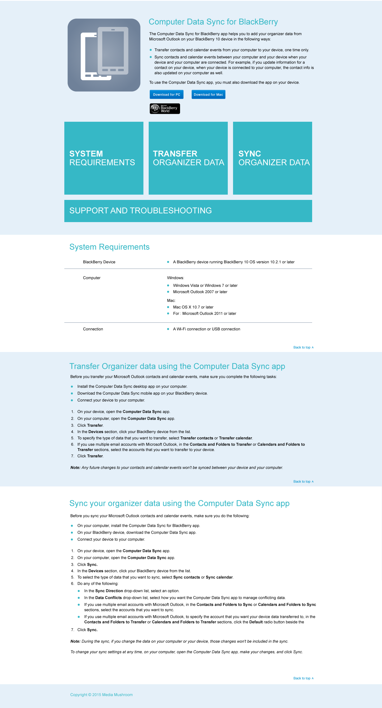 Landing Page