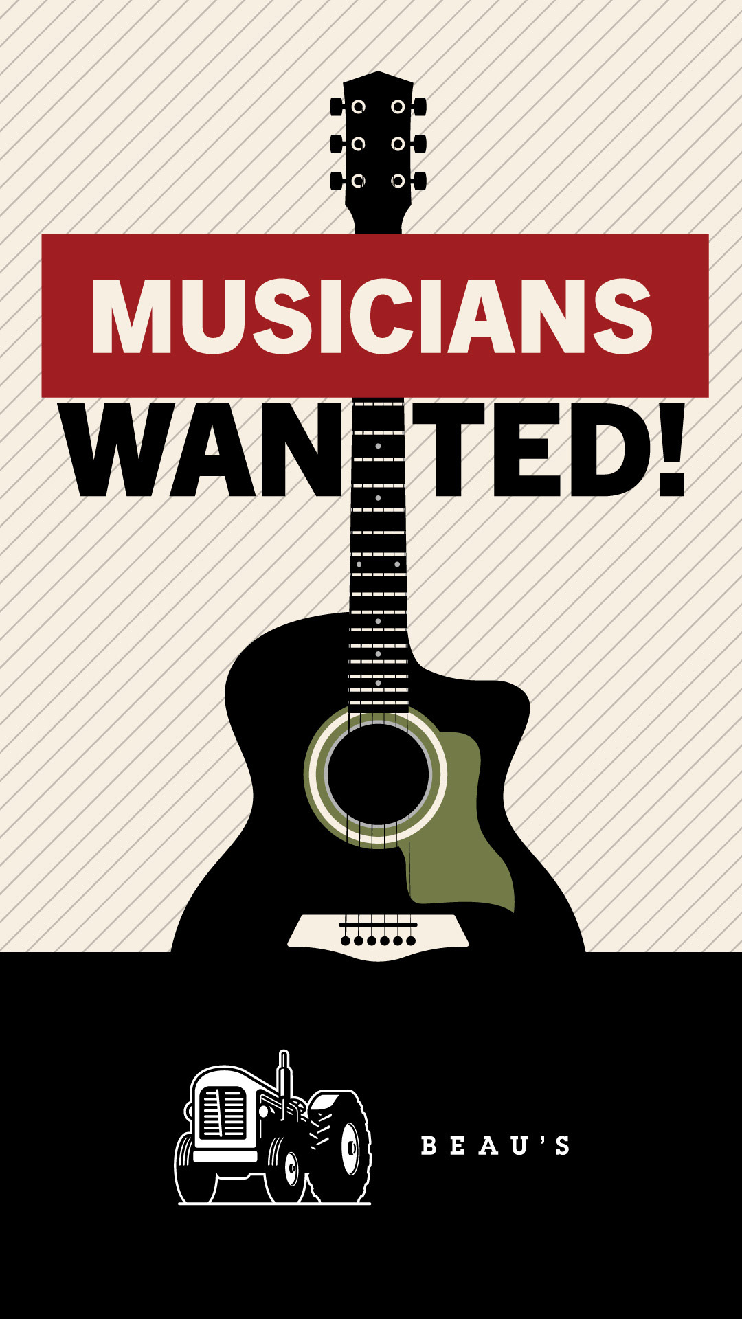 Call for bands Social Post