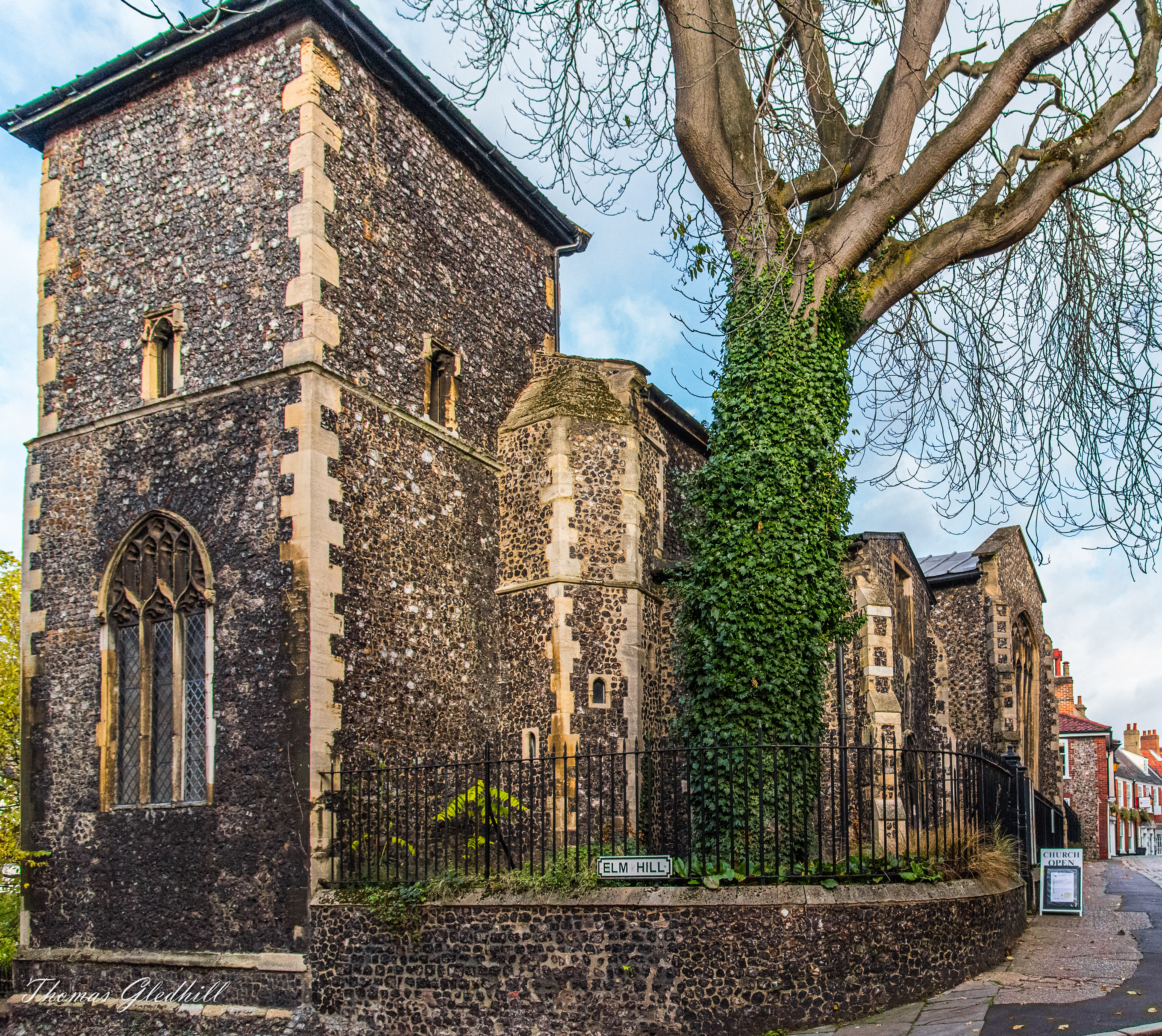 Very old Church at the top of Elm Hill