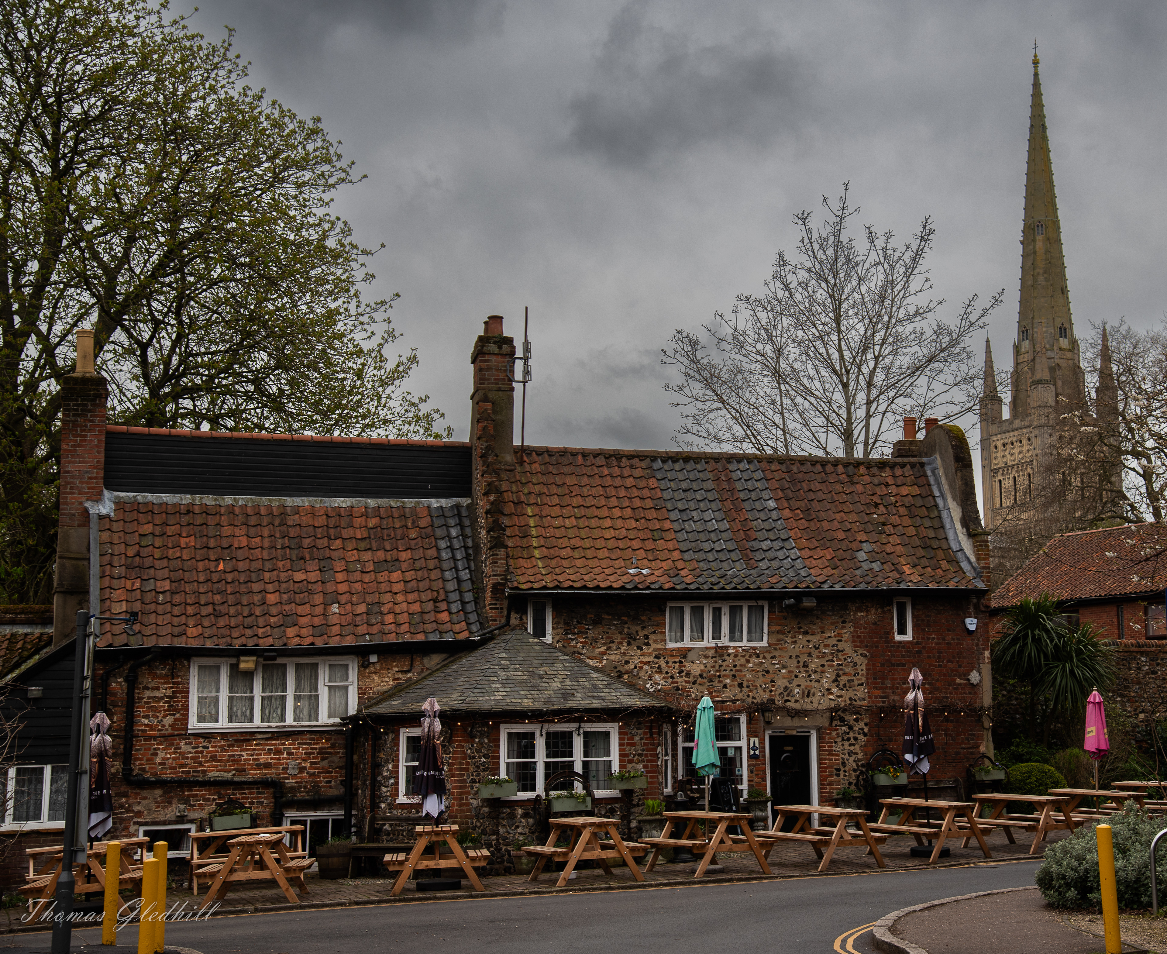 The old pub "Adam & Eve"
