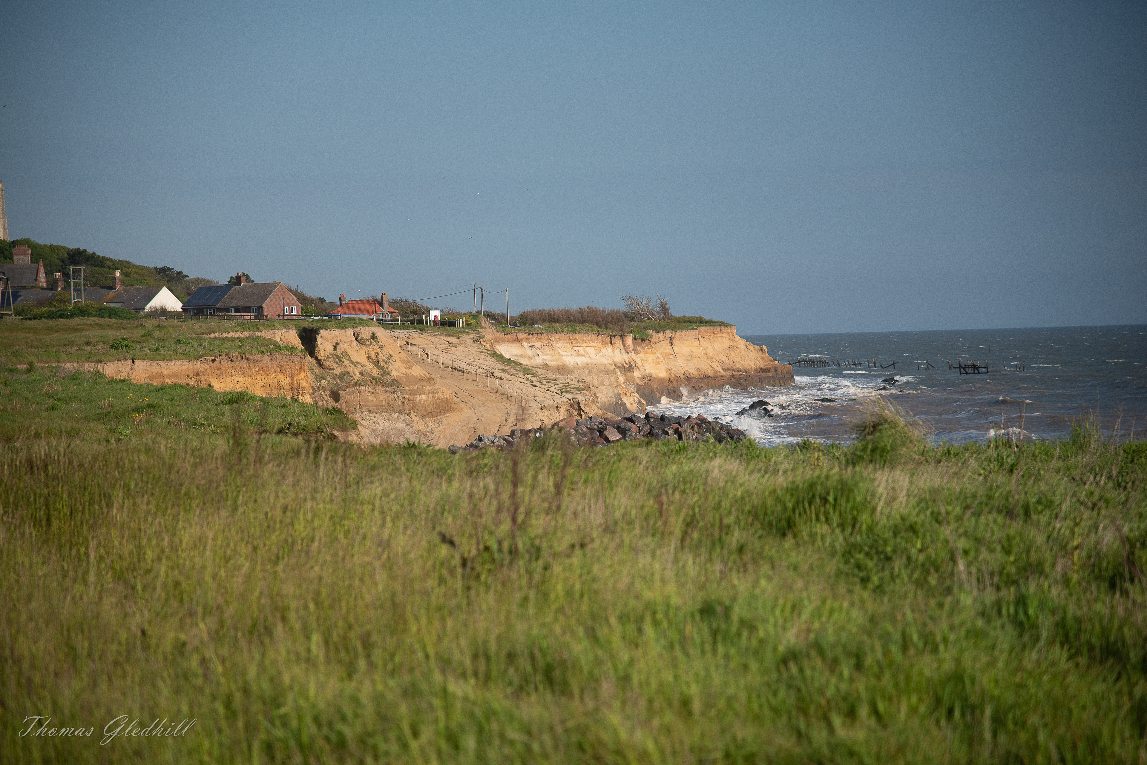 Eroding Coast in Norfolk