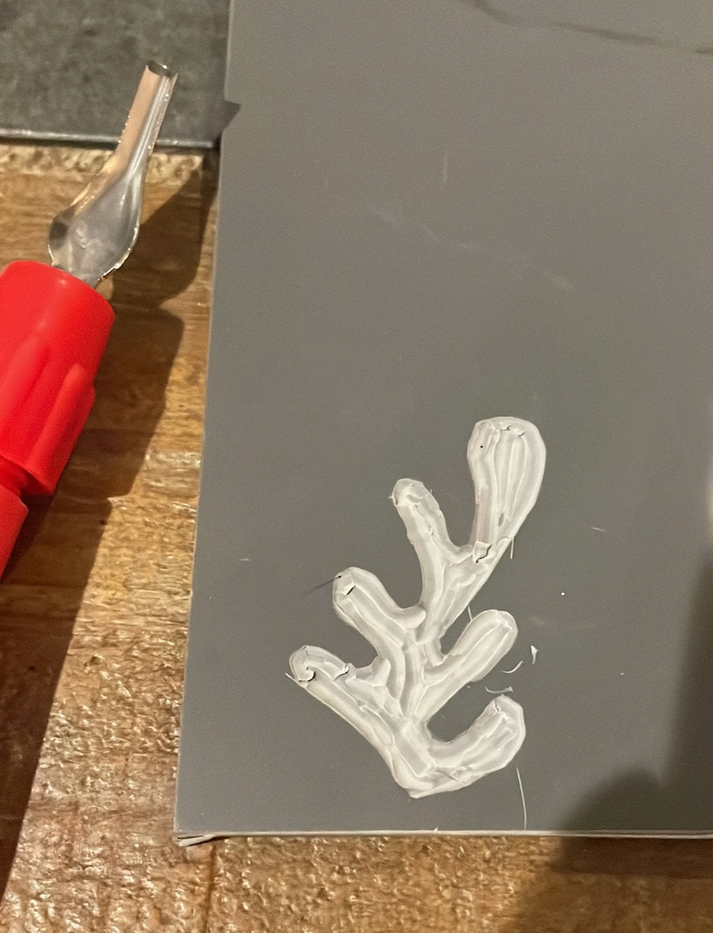 Original Lino cut out