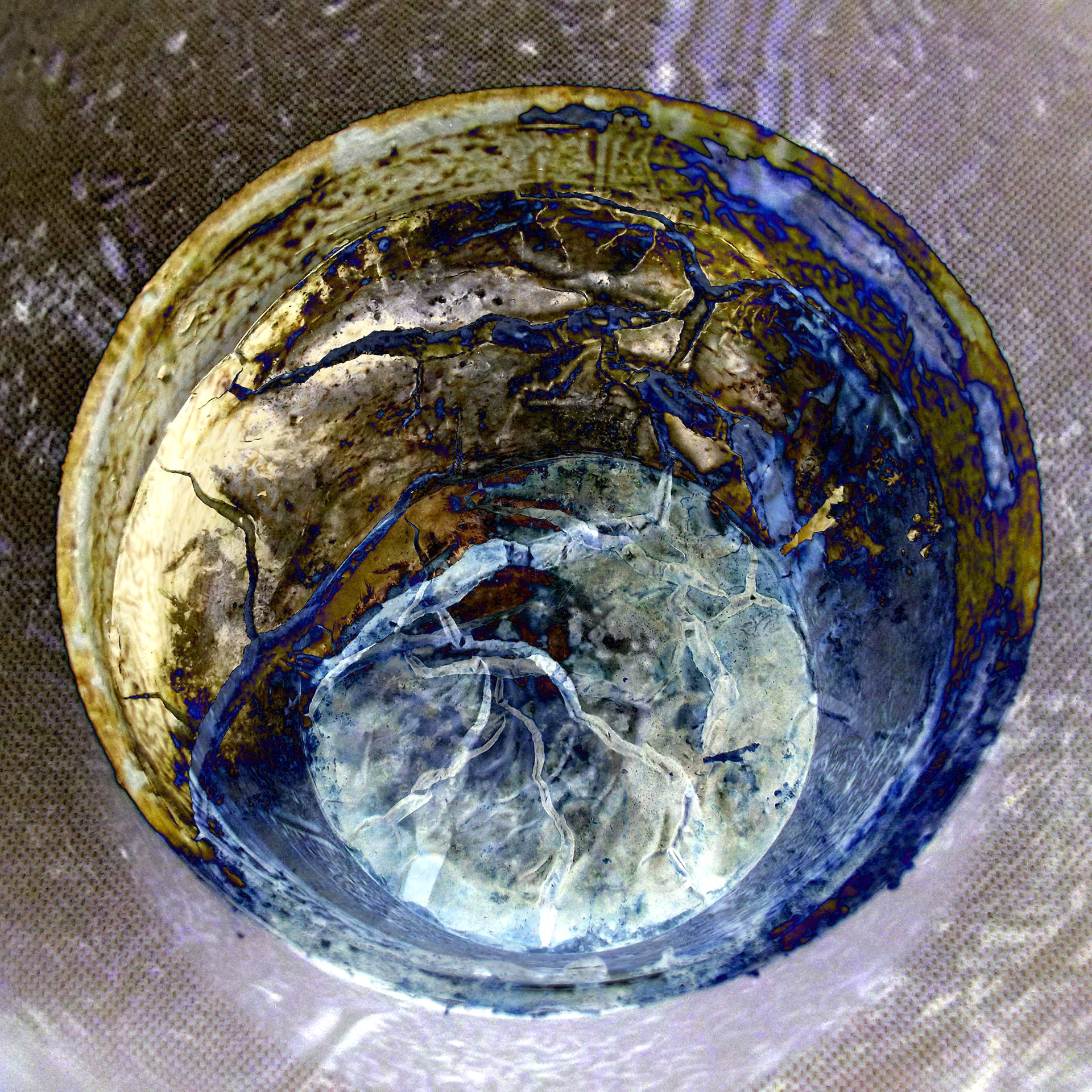 A Terra como foi vista - II - 60x60cm - 2014