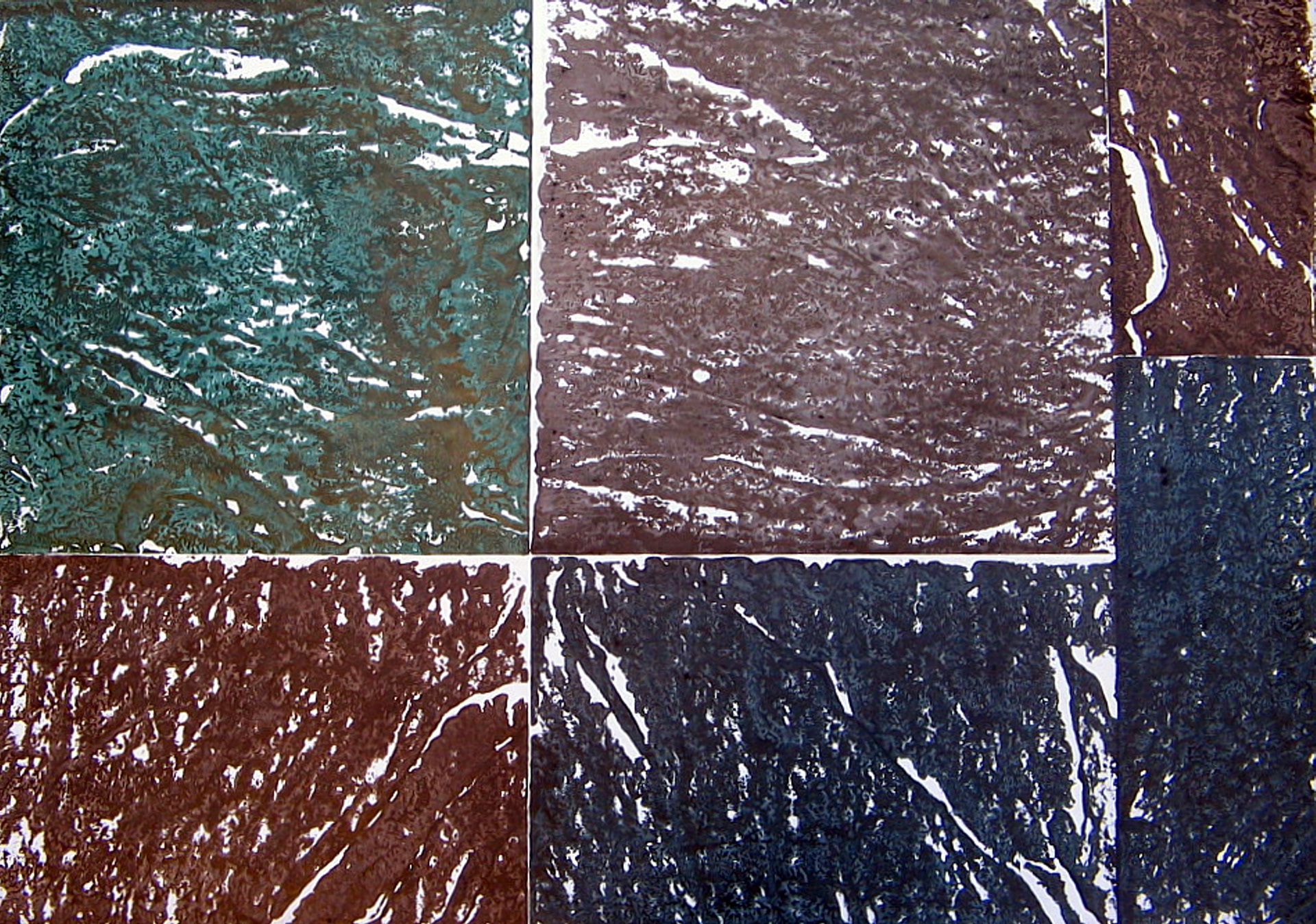 M'Bate - monotipia com ardósia - 60x90cm - 2002