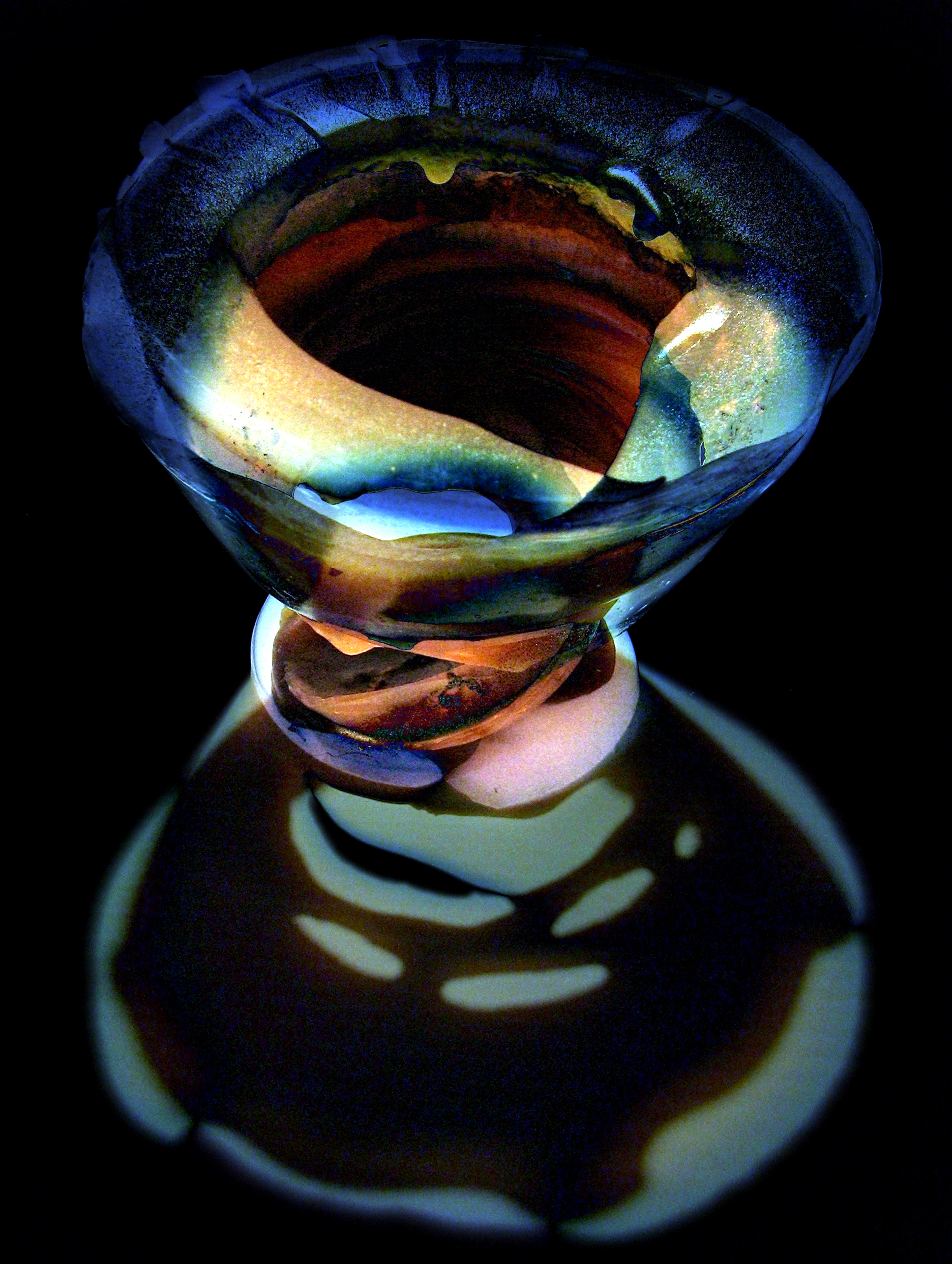 Ensaio em busca do Graal - IX - 40x40cm - 2010
