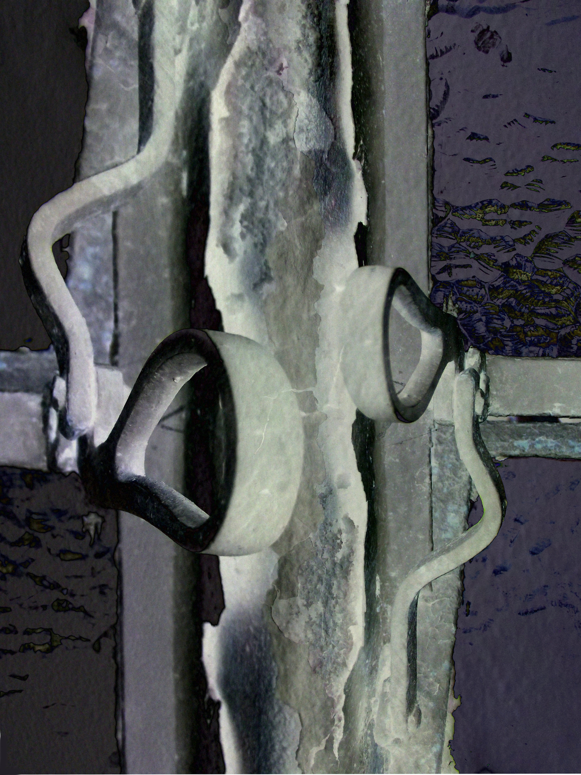 Arqueologia de atelier - 60x45cm - 2012