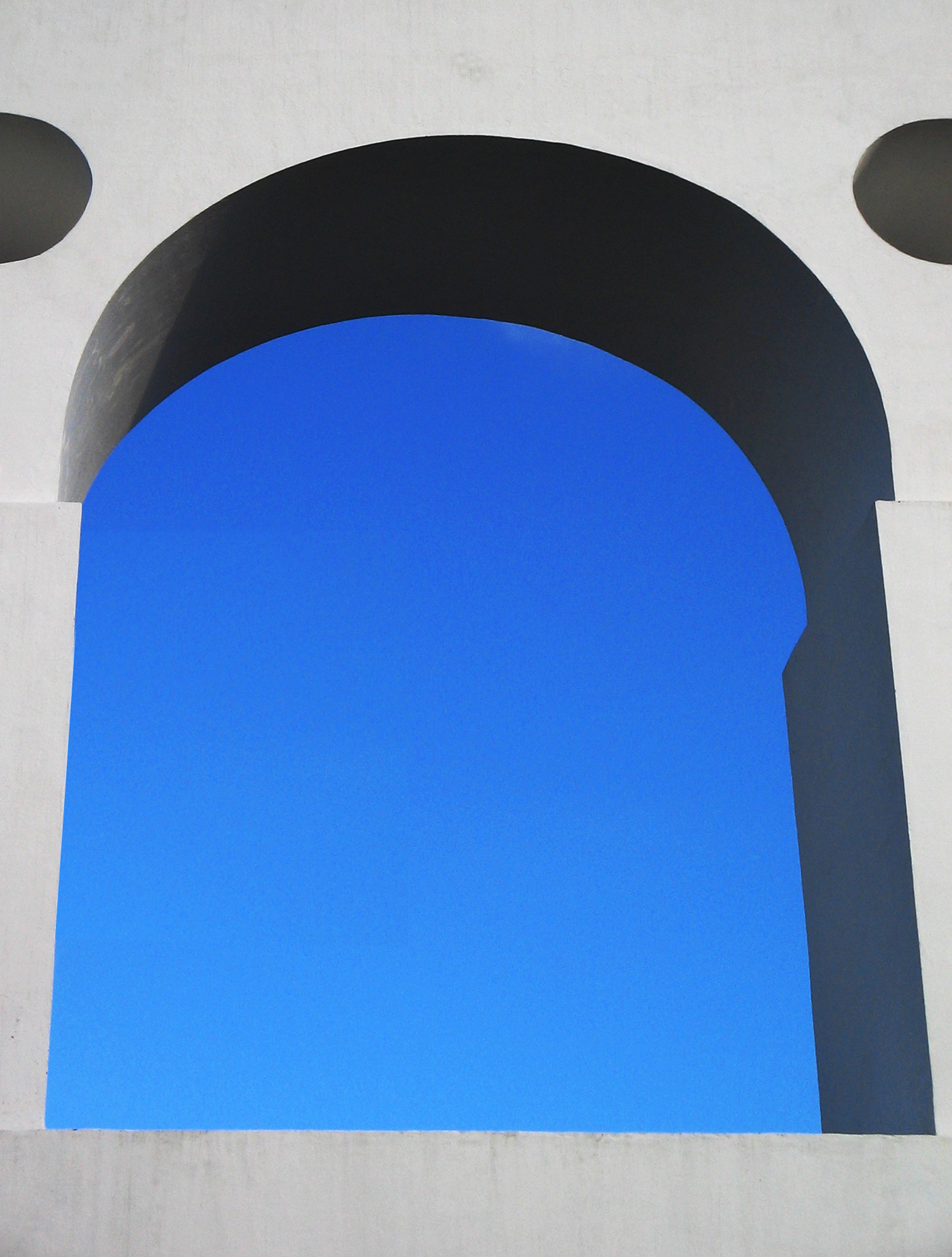 Arco em azul - 50x35cm - 2013