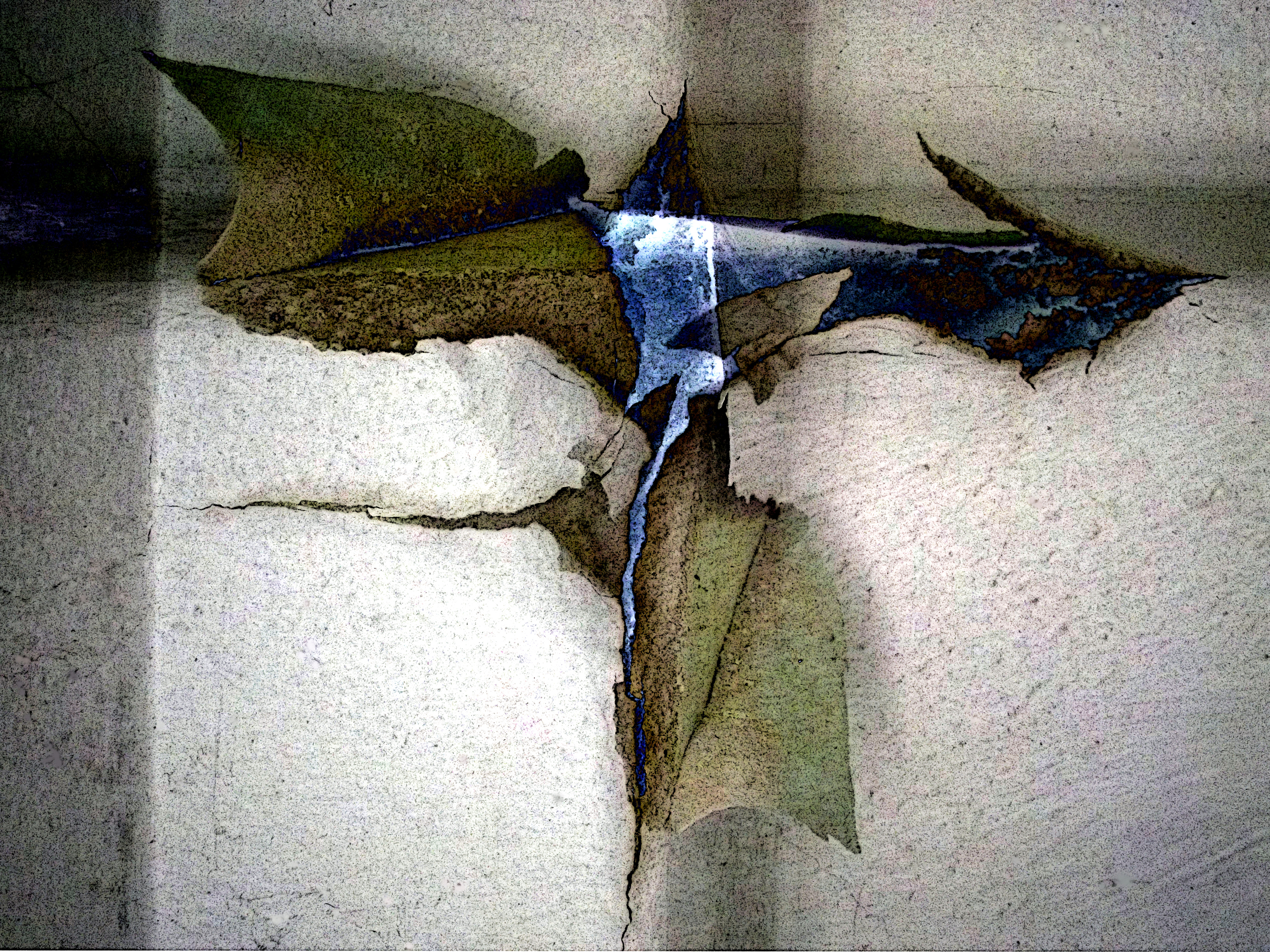 A fenda no Tempo - 30x40cm - 2022