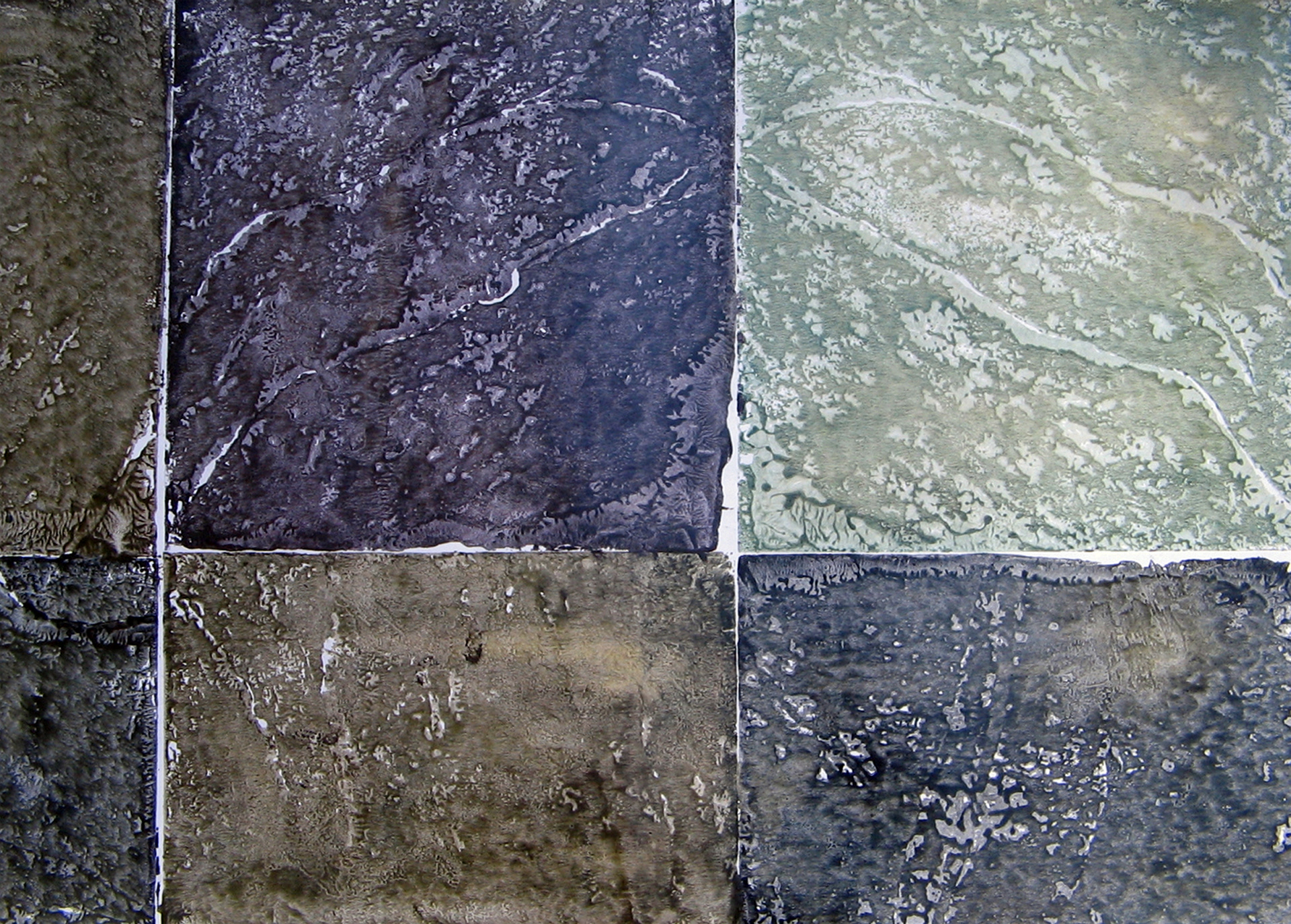 M'Bate - monotipia com ardósia - 60x90cm - 2002 - acervo institucional