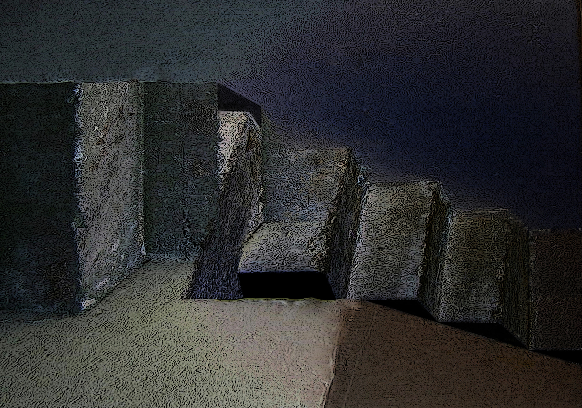 Brutalismo - II - 35x50cm - 2023