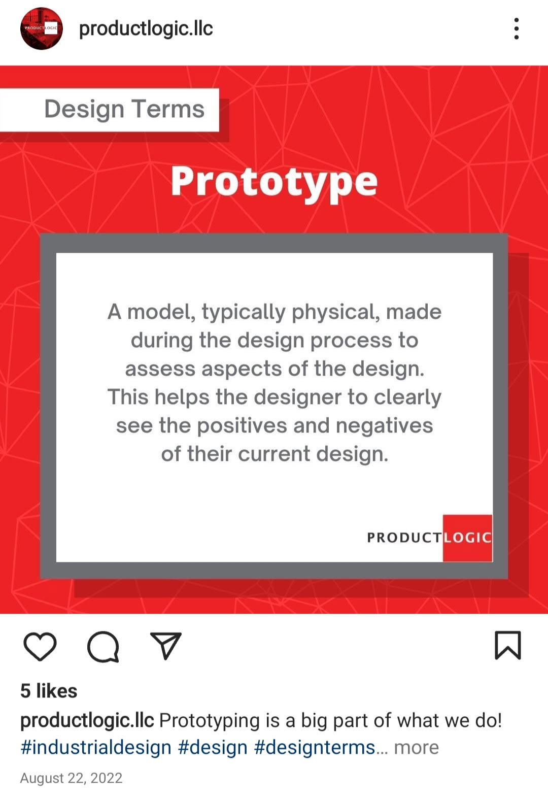 We liked to add some "Design Terms" for people who wanted to understand more about design and what we do.