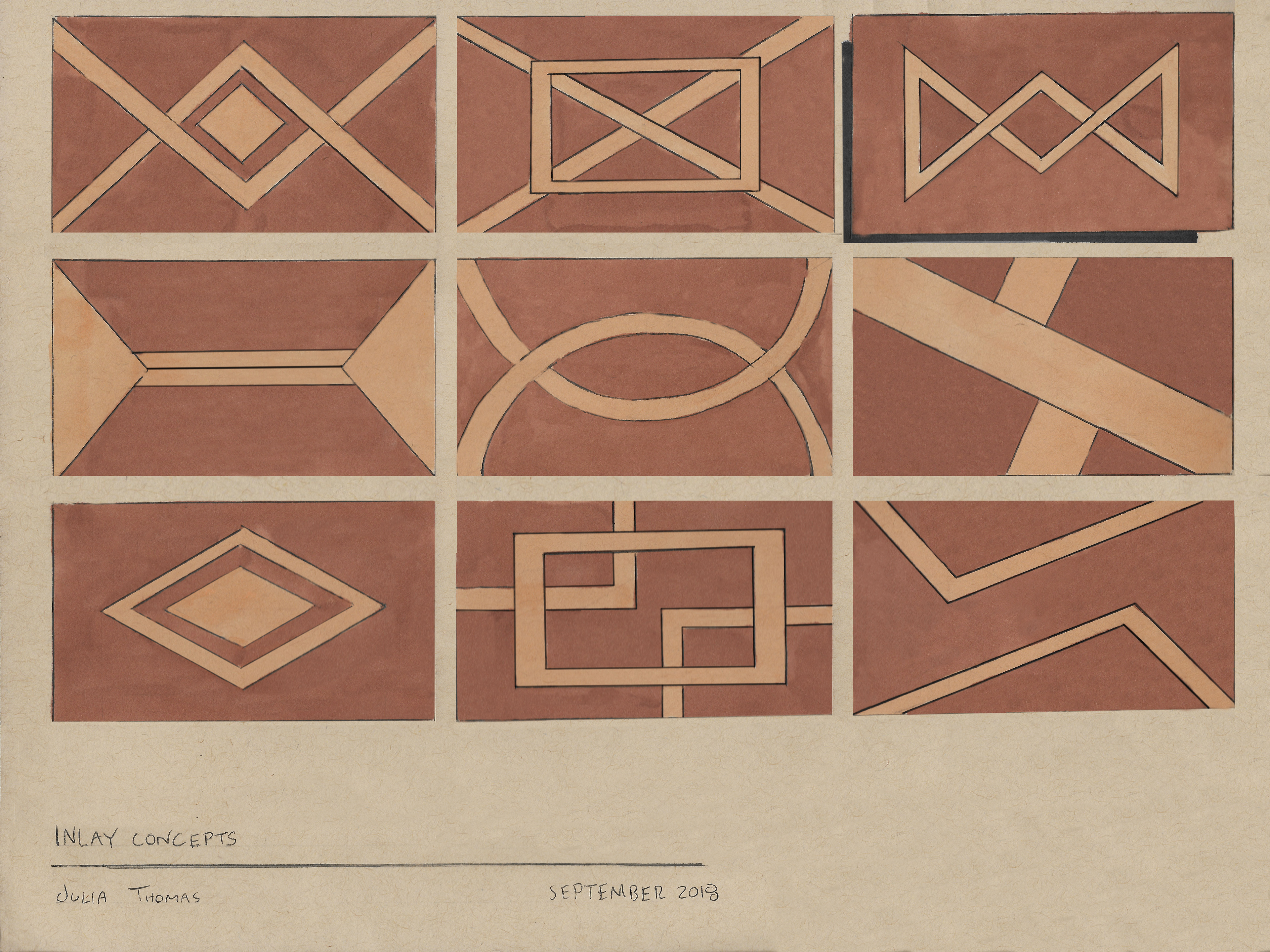 Concepts for inlay